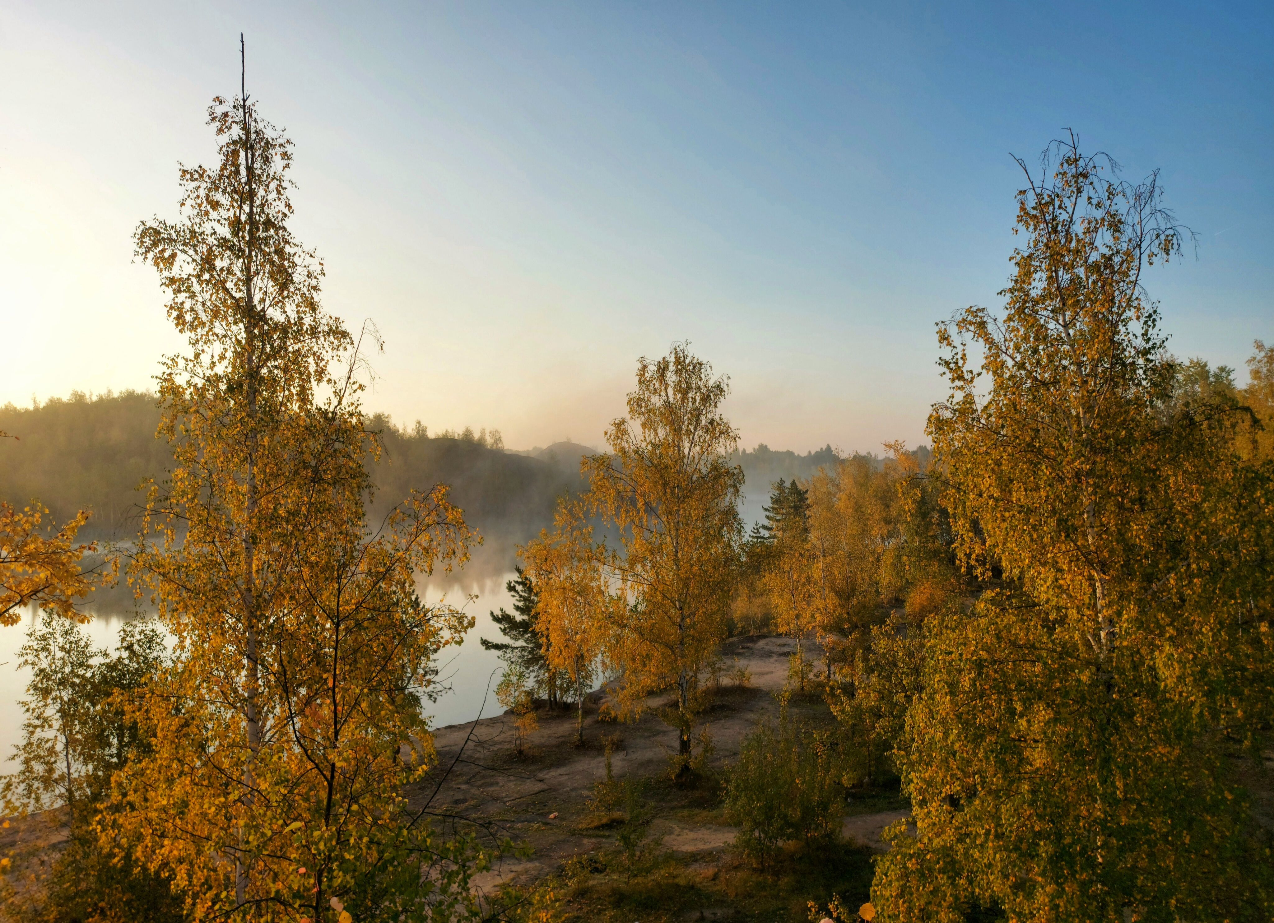 осень, рассвет, утро, октябрь, природа, пейзаж, Валерий Савостьянов