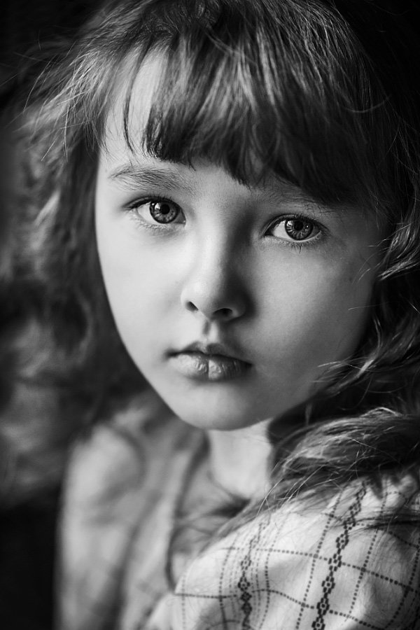 B&w, Black and white, Child, Children, People, Portrait, Елена Ященко