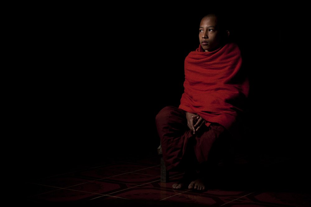 Birma, Burma, Genre, Man, Men, Monk, Myanmar, People, Portrait, Tomek Jungowski