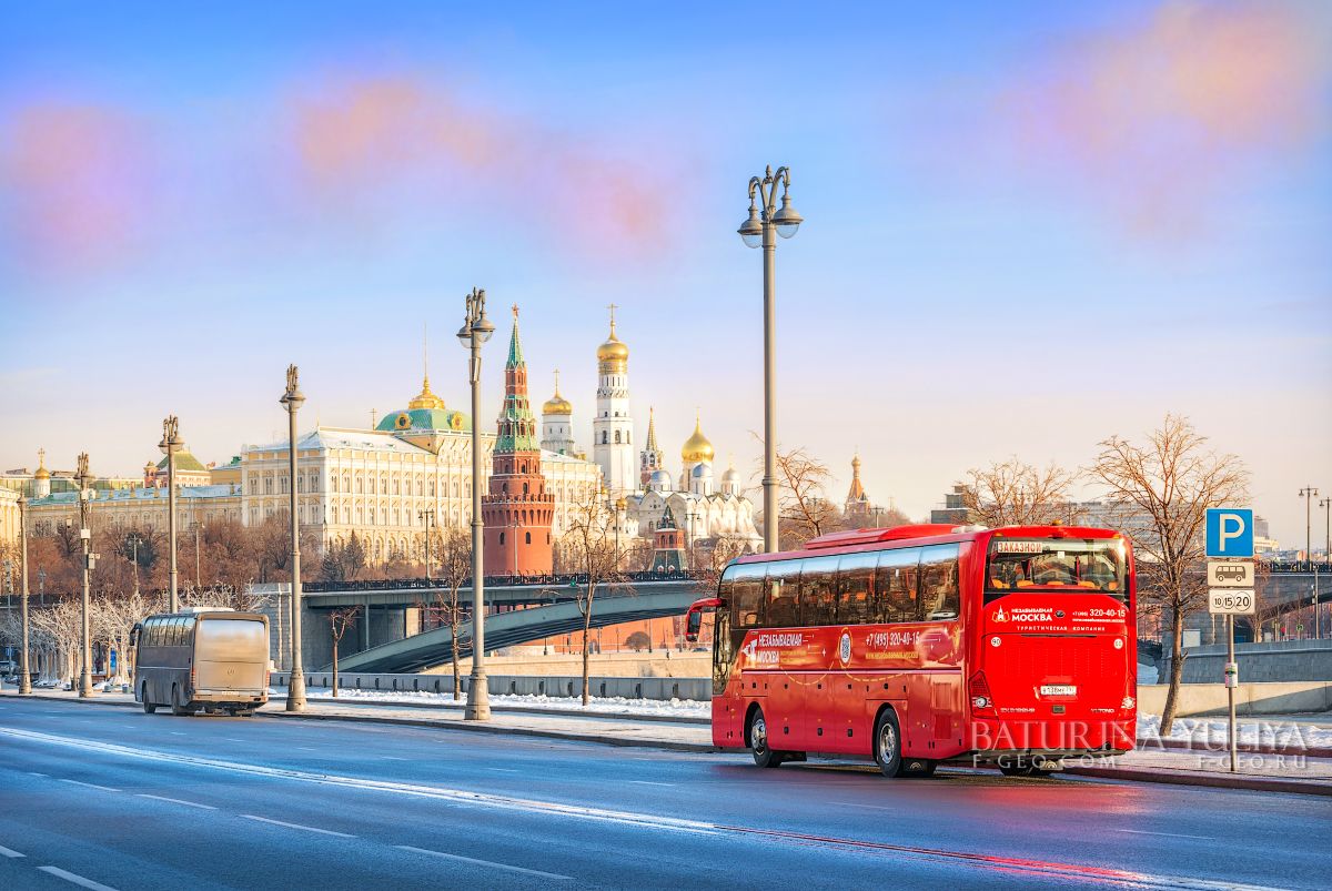 москва, кремль, автобус, красный, Юлия Батурина
