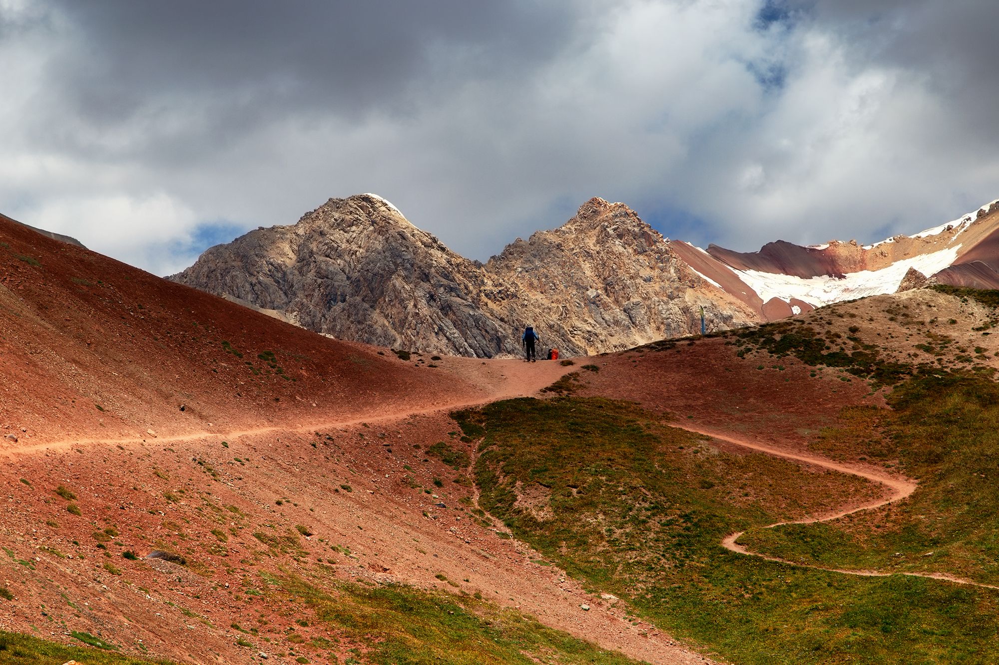 кыргызстан, памиро-алай, перевал путешественников (4150м), Элина Магалимова