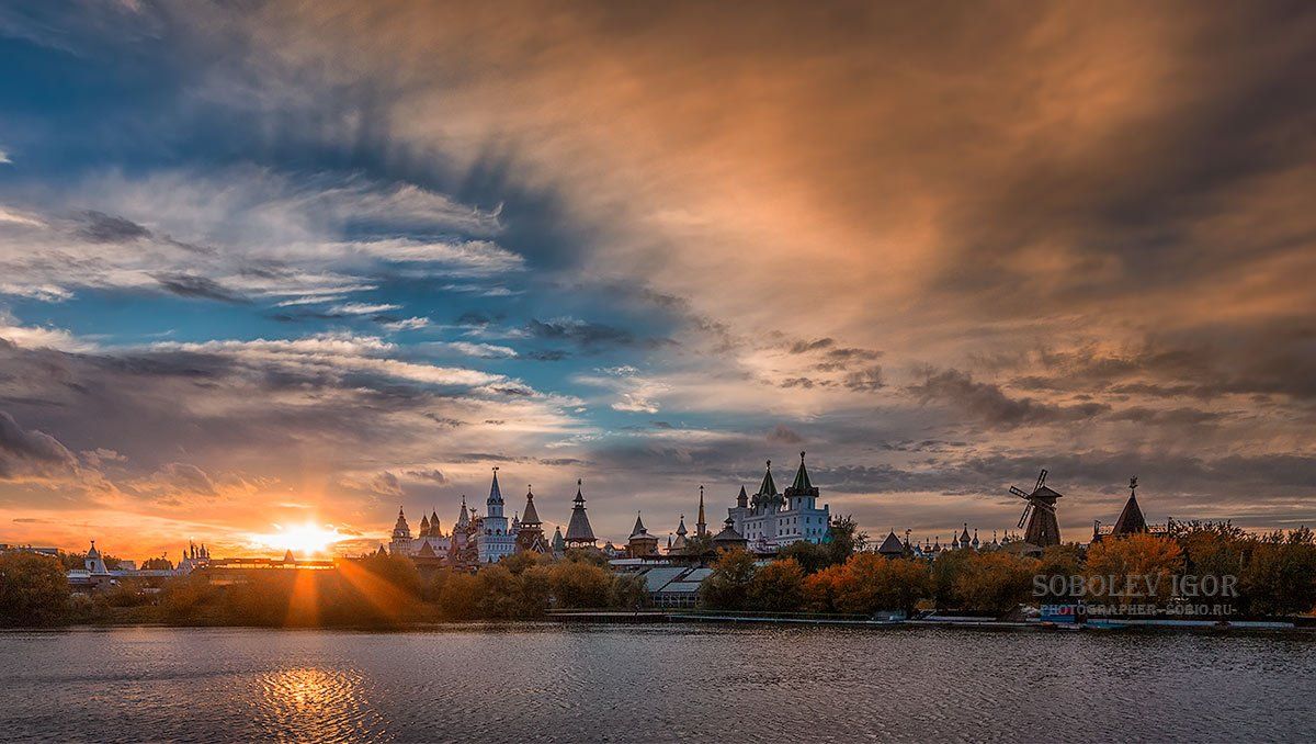 вечер, измайлово, москва, Соболев Игорь