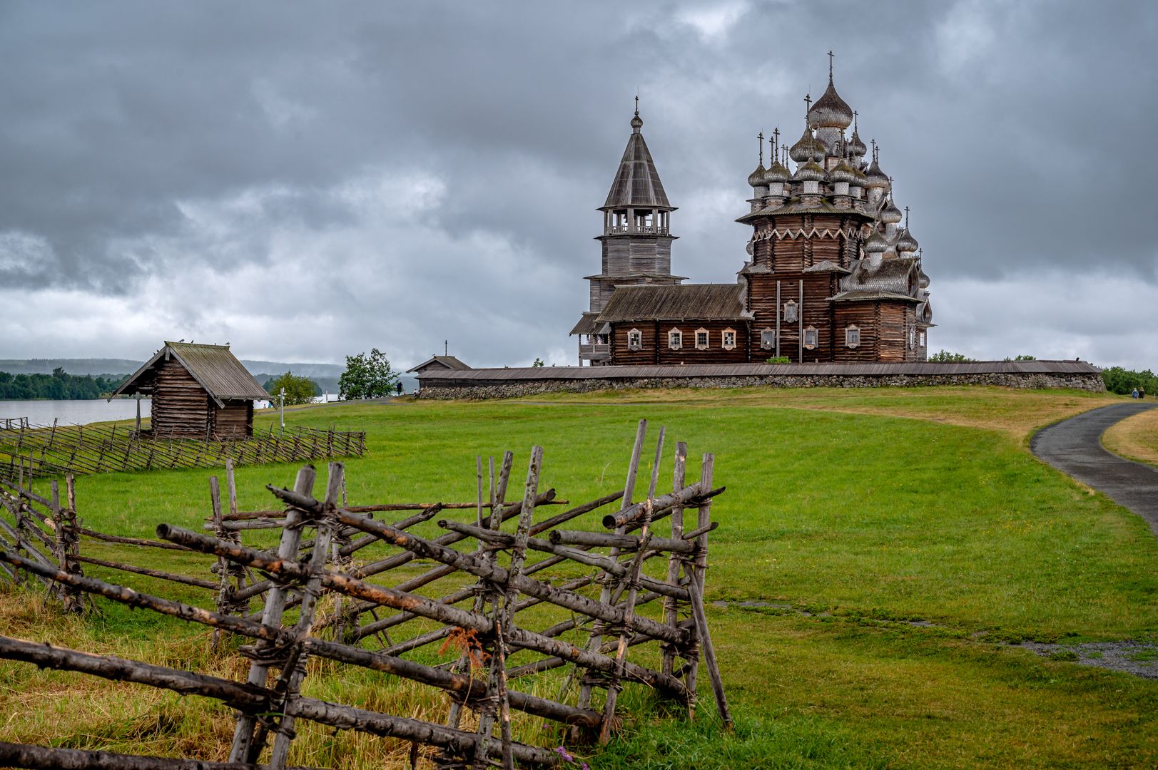 Россия Республика Карелия Кижи Церковь Вознесения