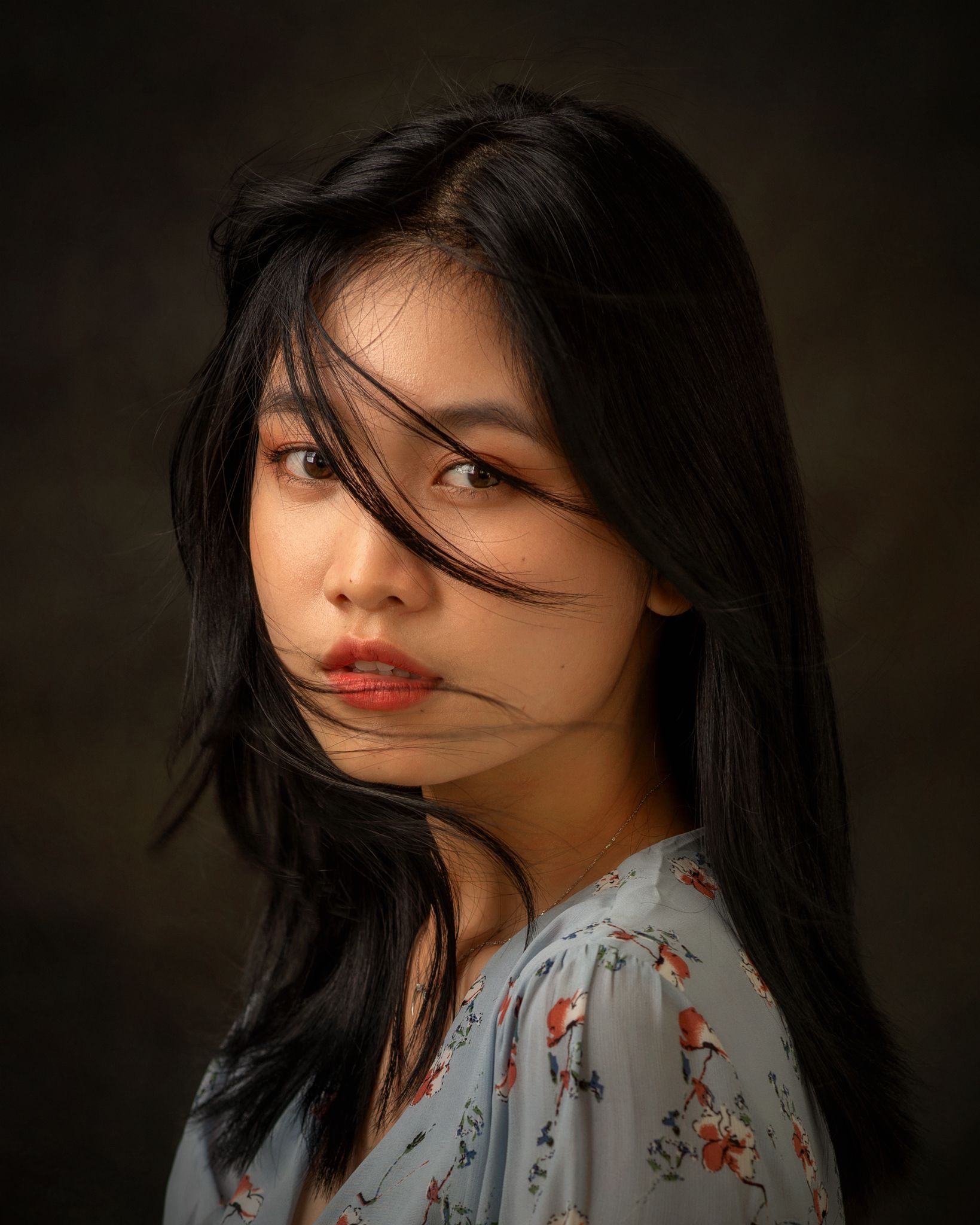 asian, vietnam, vietnamese, portrait, face, women, female, studio, hair, beauty, eyes, Nguyen Hoang Viet