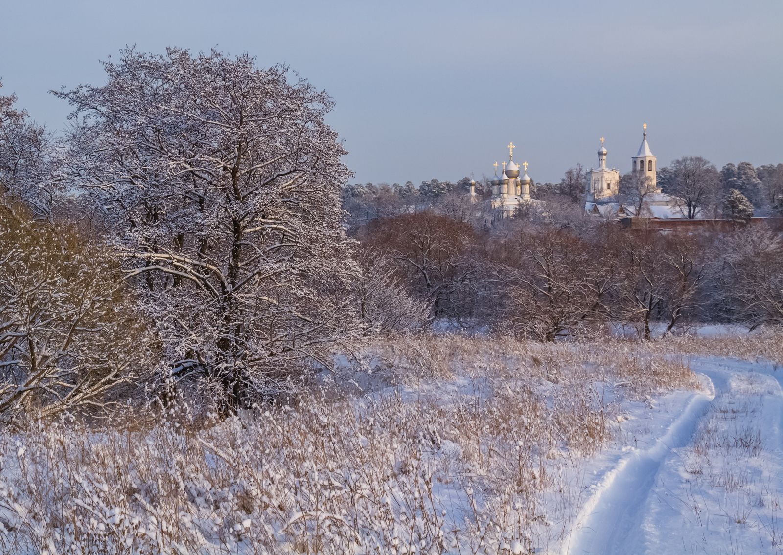 зиа, иней, снег, мороз, пейзаж, монастырь, Юрий Морозов