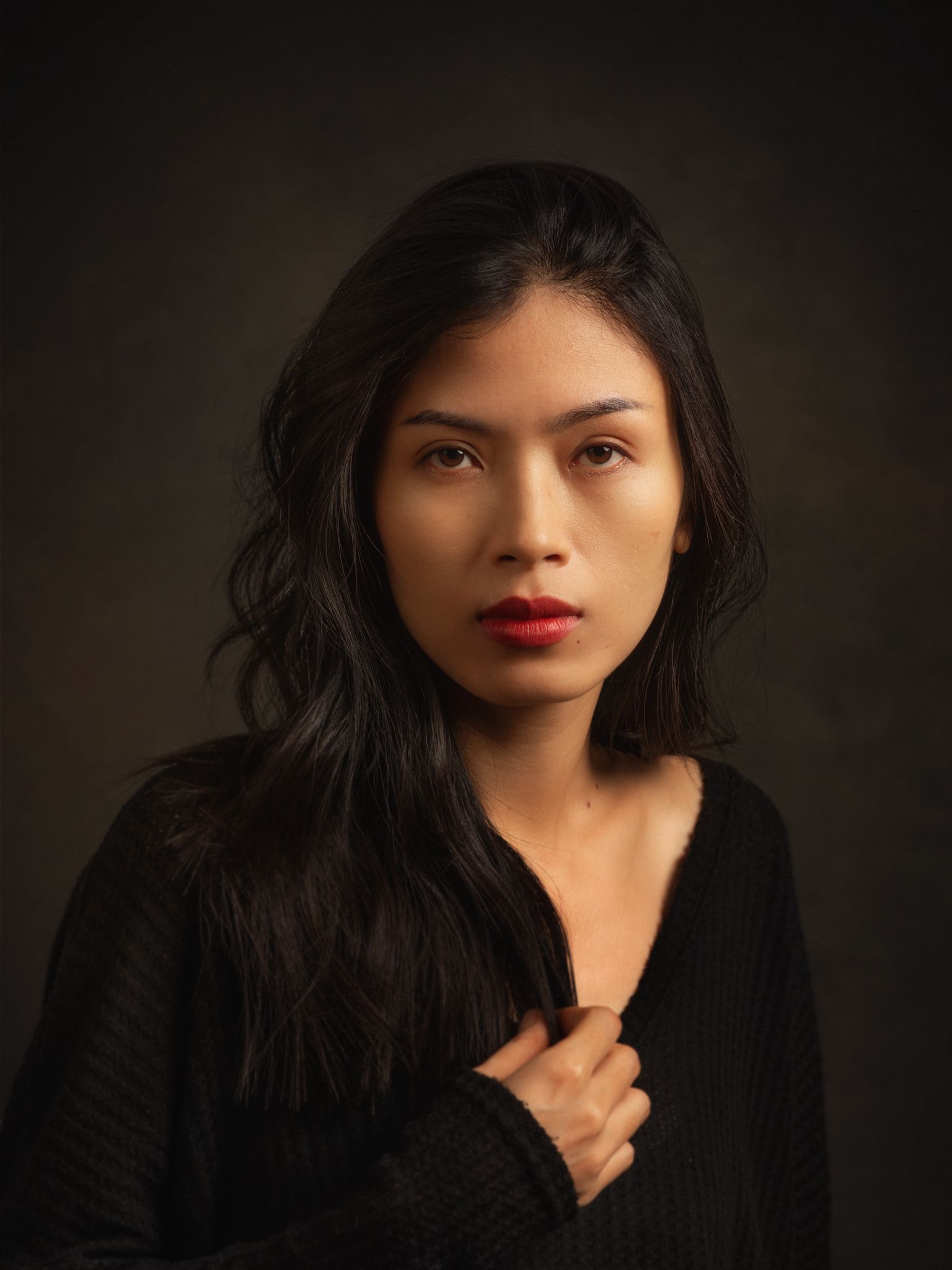 asian, vietnam, vietnamese, portrait, face, women, female, studio, Nguyen Hoang Viet