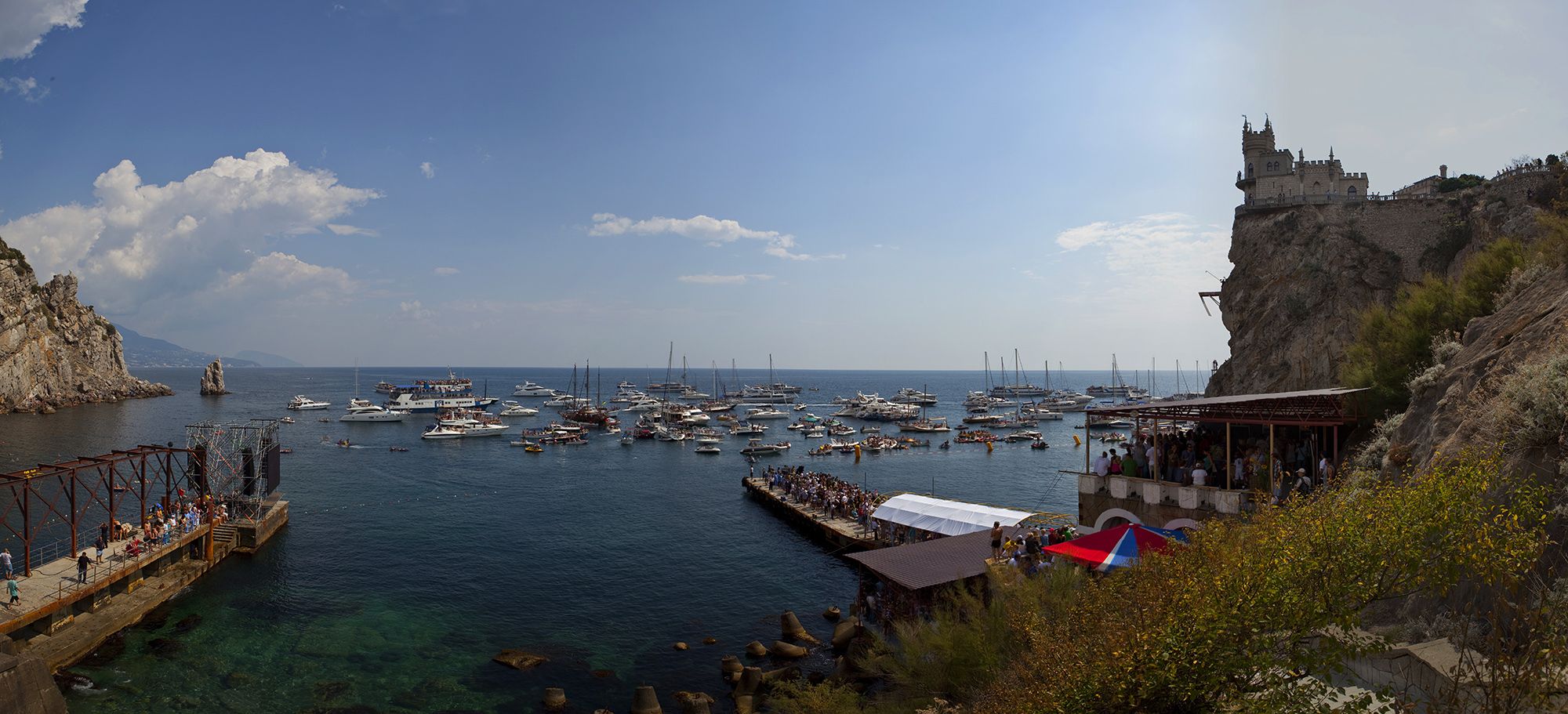 крым, ялта, ласточкино гнездо, red bull cliff diving, ялта 2011, черное море, скала парус, аю-даг, мыс ай-тодор, Титов Сергей