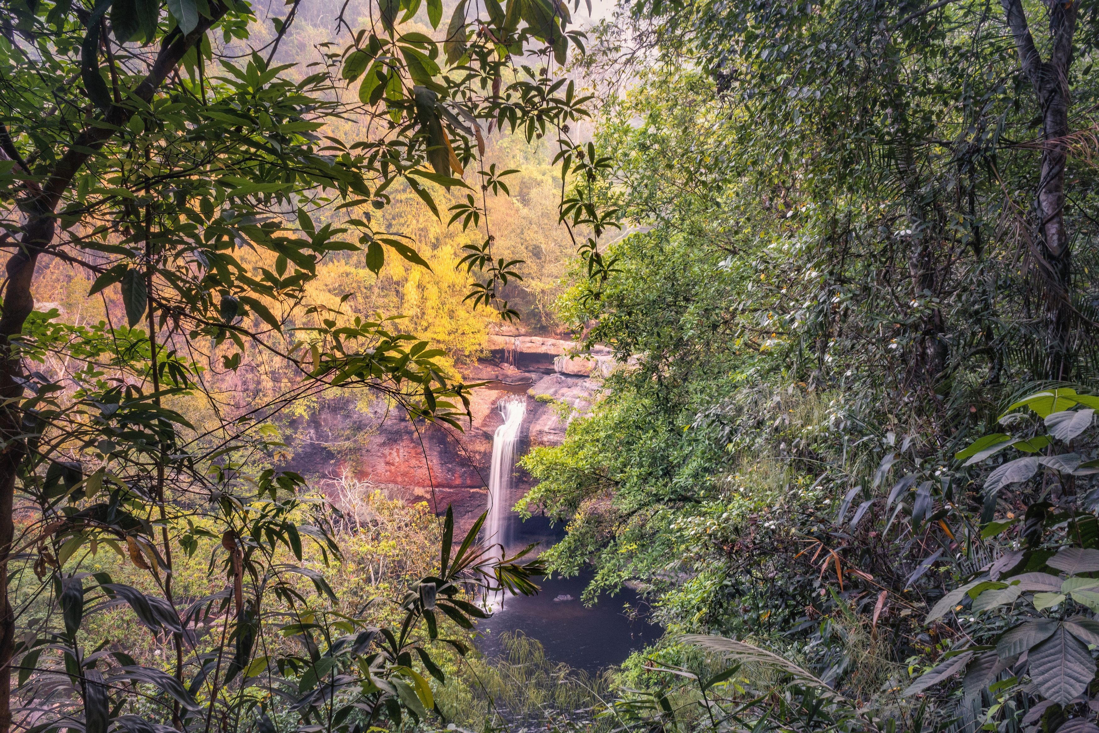 водопад, природа, таиланд, национальный парк, thailand, nature, waterfall, khao yai national park, Дудников Александр