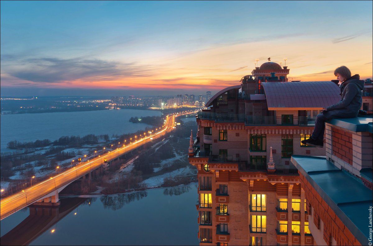Urban Exploration, Moscow, Sunset, Ontheroofs, Roofing, Георгий Ланчевский