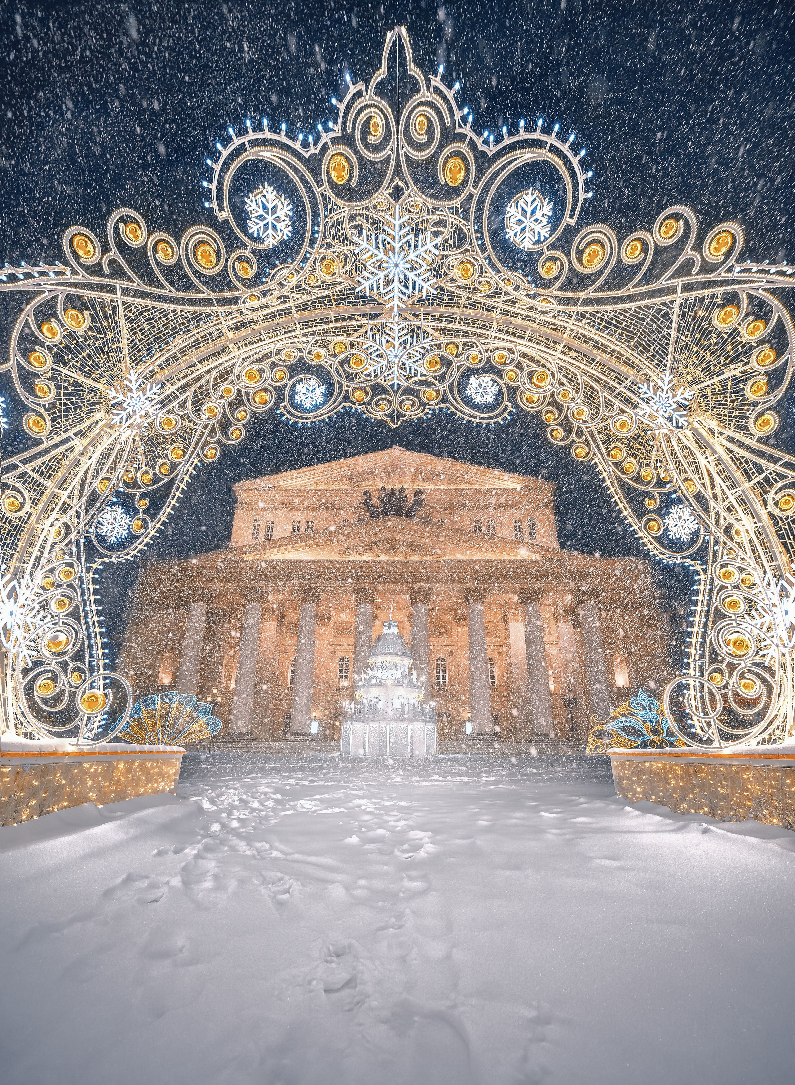 Новый год, большой театр, театральная площадь, new year, Snow, winter, зима Москва, Мазурева Анастасия