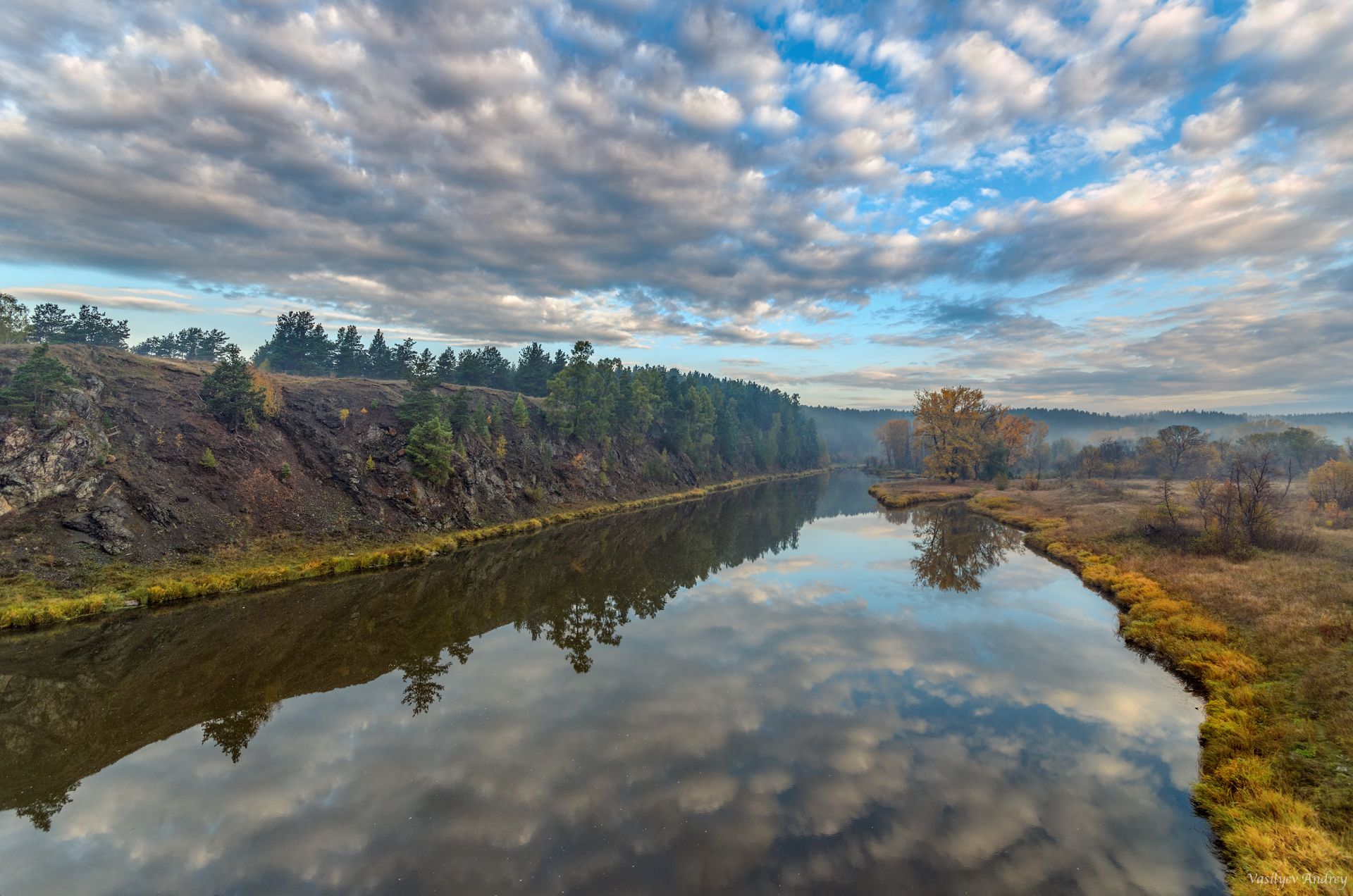 осень, природа, река уфа, челябинская область, нязепетровск, Vasilyev Andrey