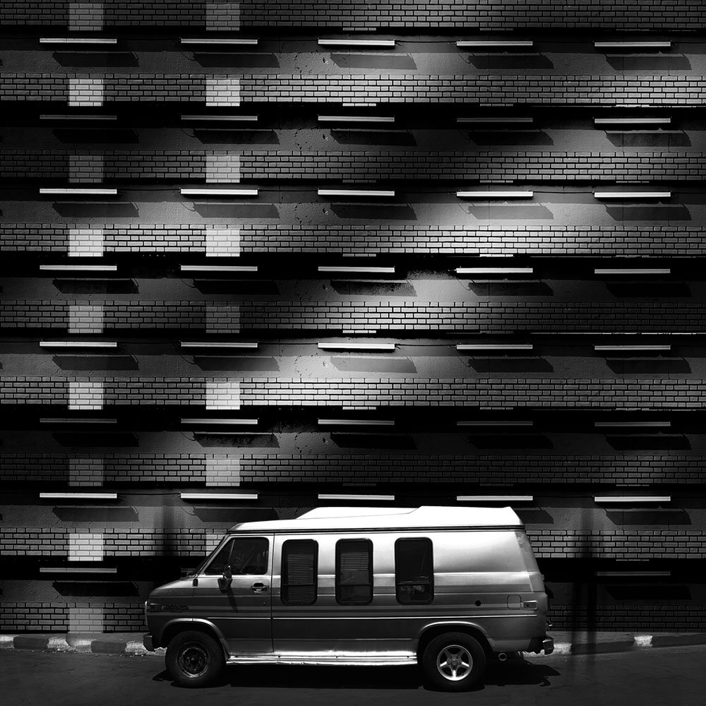 concept, milad safabakhsh, conceptual, shadow, architecture, van, ghost, light, street, photography, , milad safabakhsh