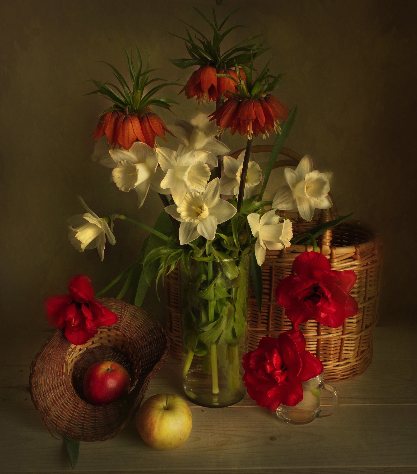 Букет красивых цветов, Весенние цветы, Вера Павлухина