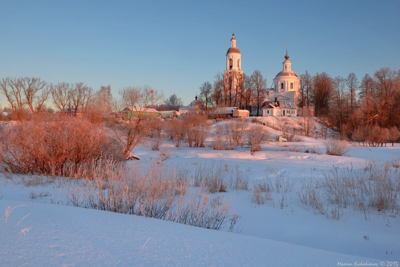 Зимние пейзажи России фото
