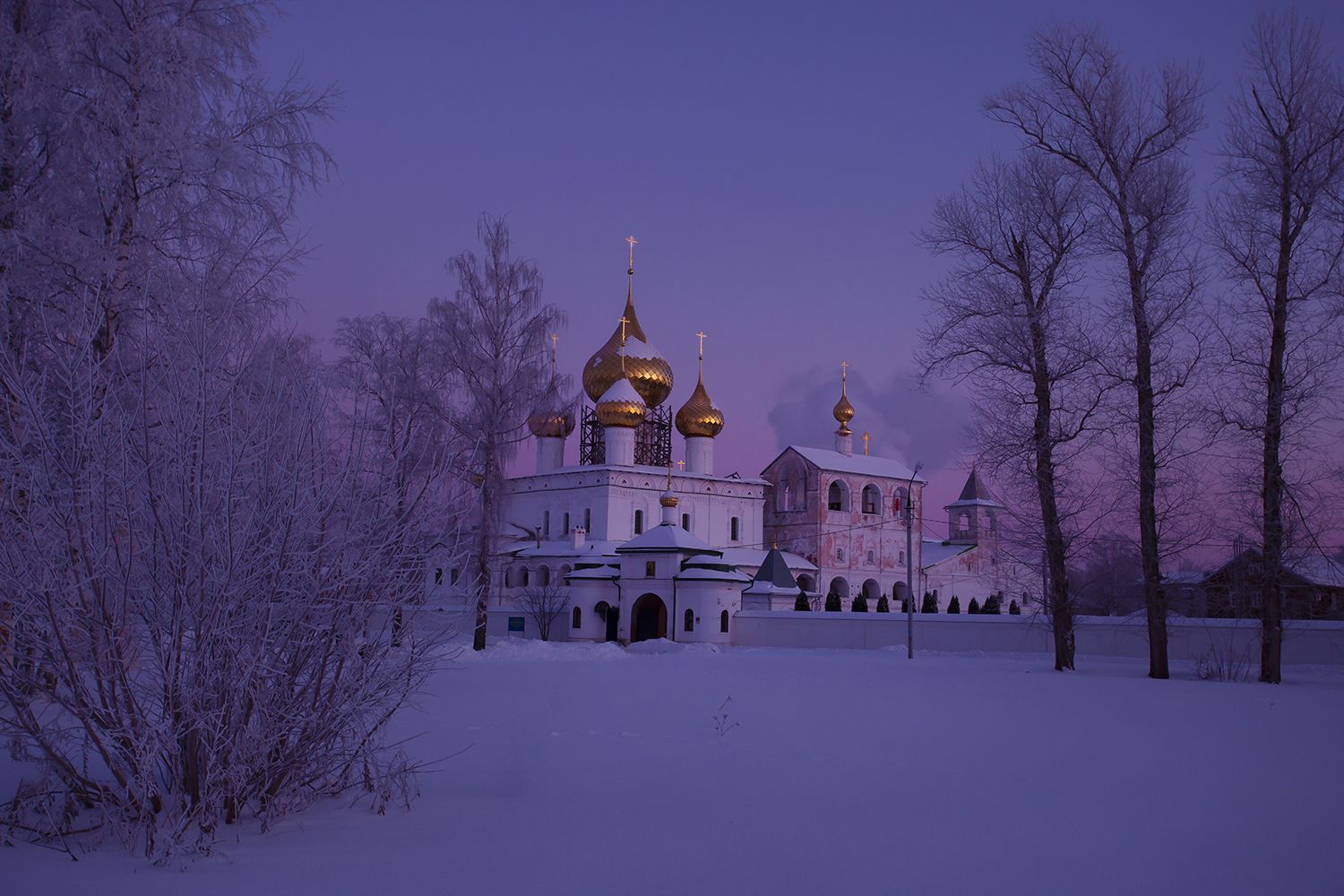 углич, храм, церковь, монастырь, зима, рождество, Наталия Колтакова