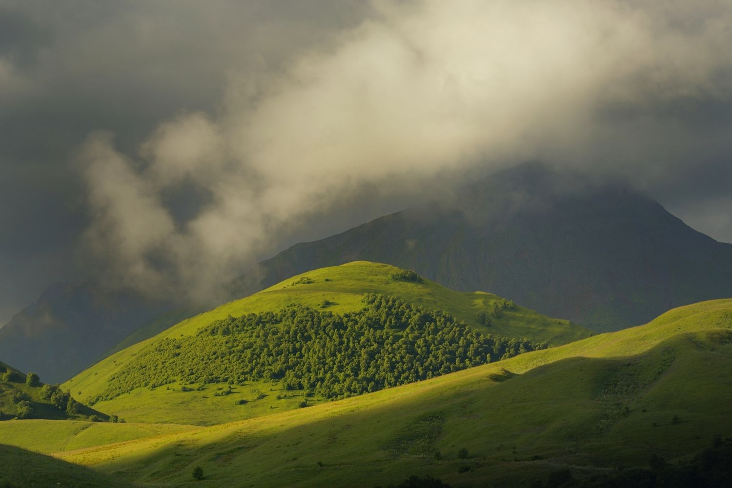 горы лето  кавказ, Александр Жарников