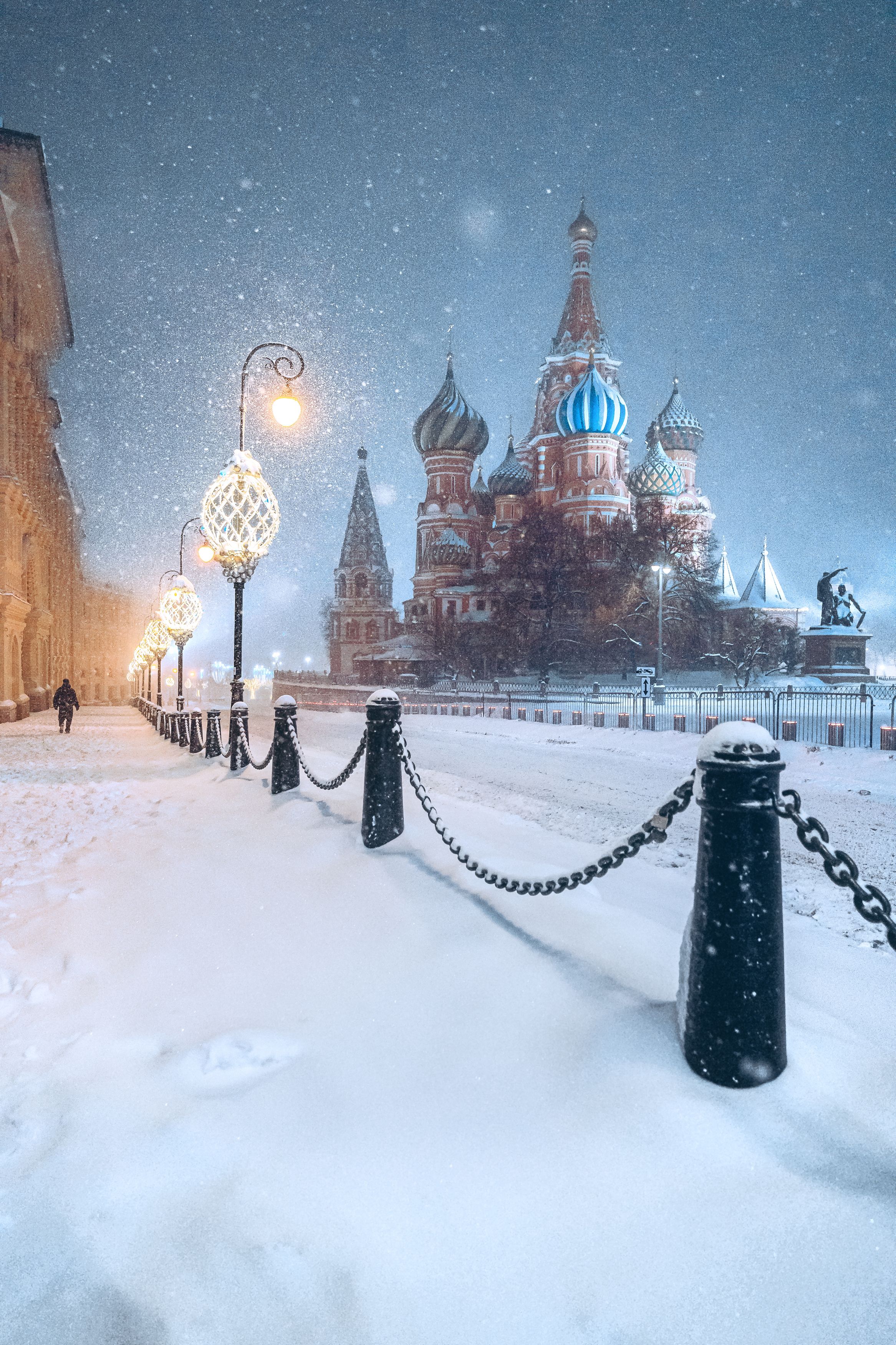  new year, winter, snow, собор василия блаженного, зима, москва, Мазурева Анастасия