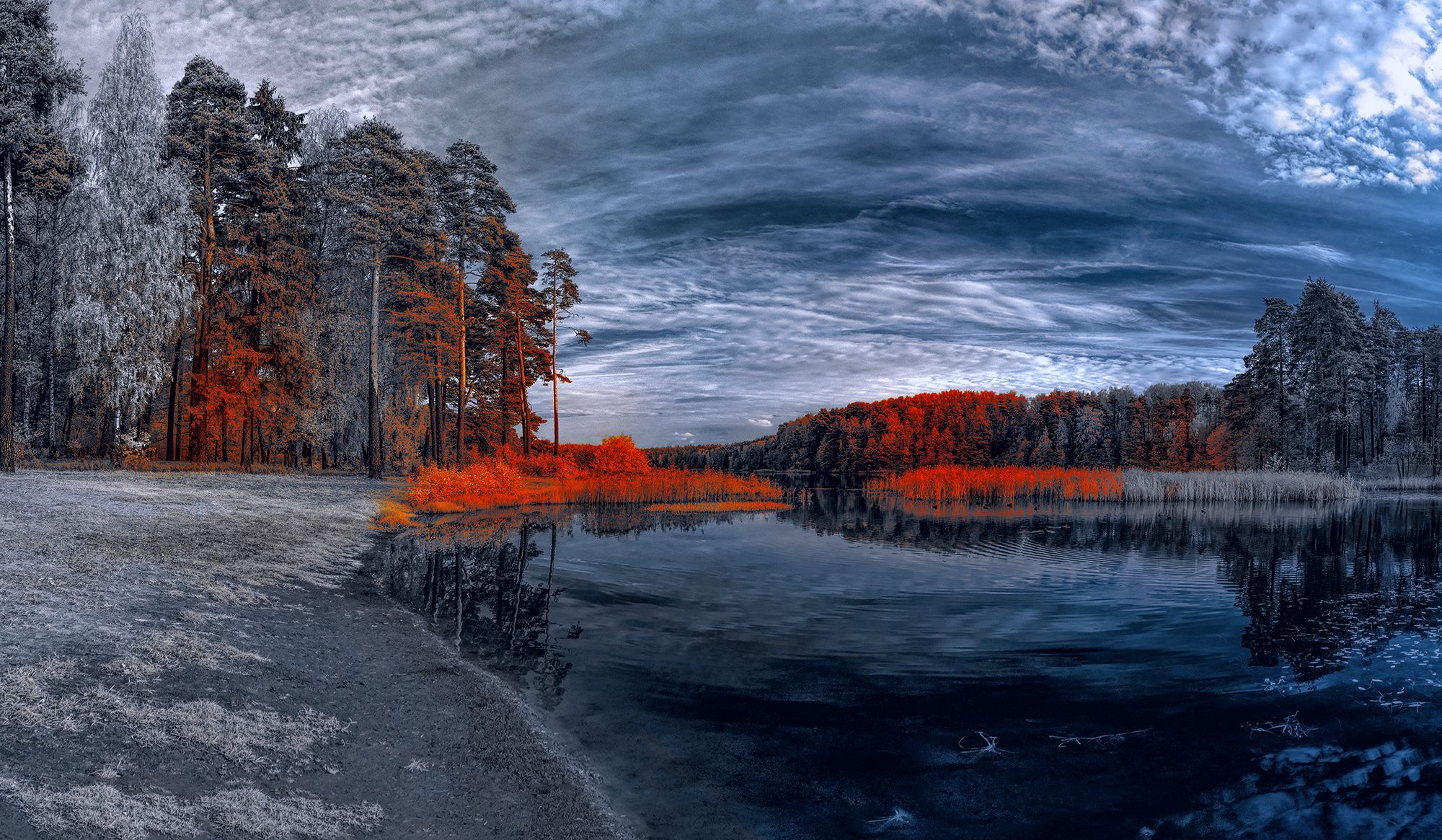 infrared,ик-фото,инфракрасное фото, инфракрасная фотография, пейзаж, осень,  Sixten (Сергей)