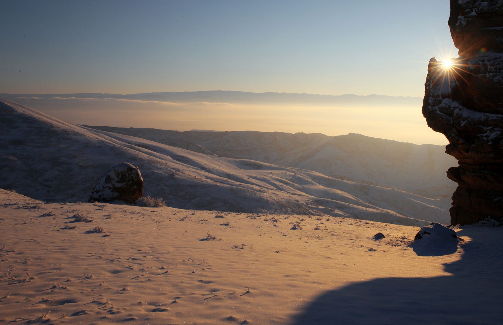 пейзаж,зима,горы,дагестан,, Magov Marat