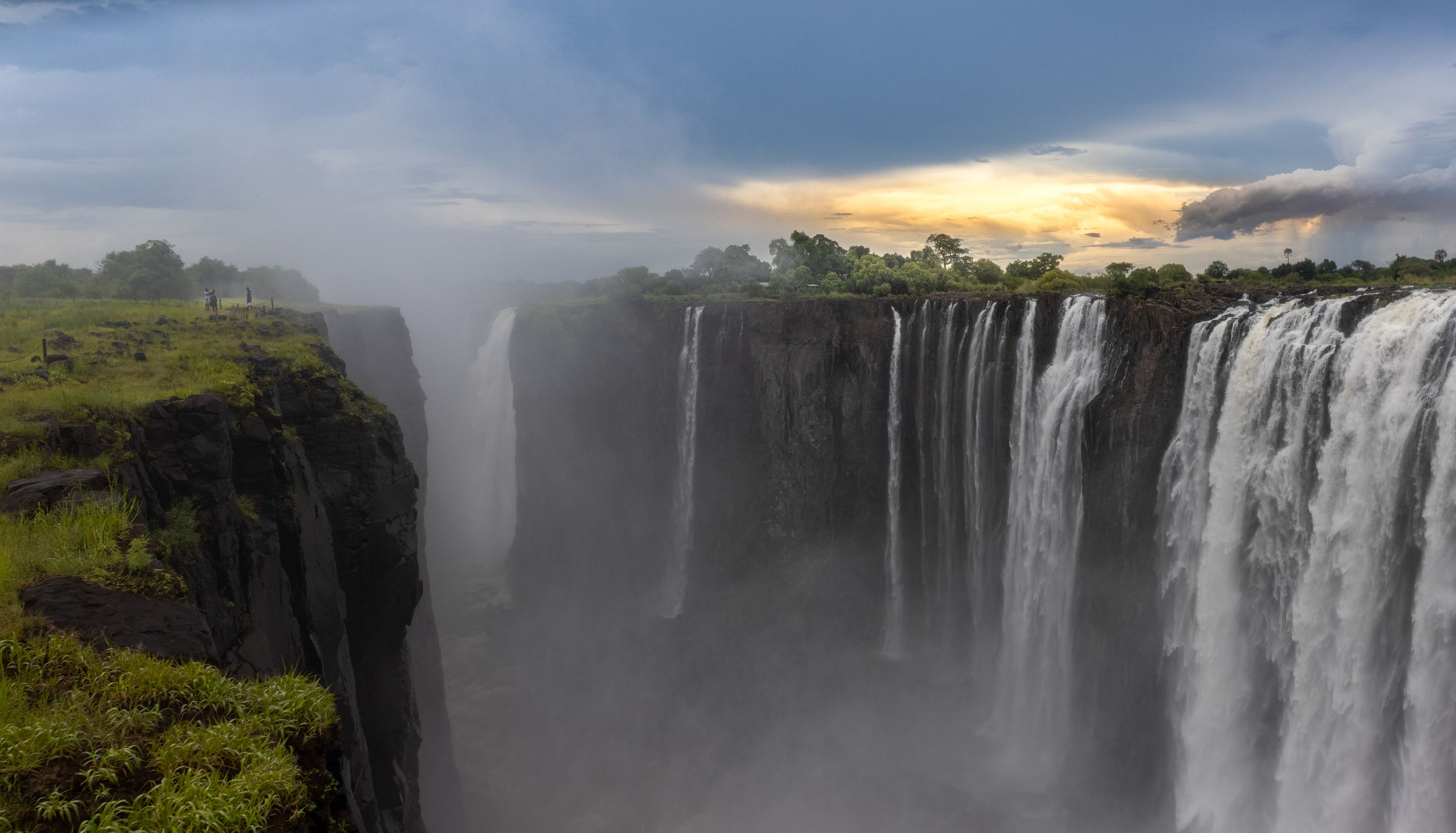 victoria falls, africa, zimbabwe, falls, waterfalls, landscape, nature, Roman Bevzenko