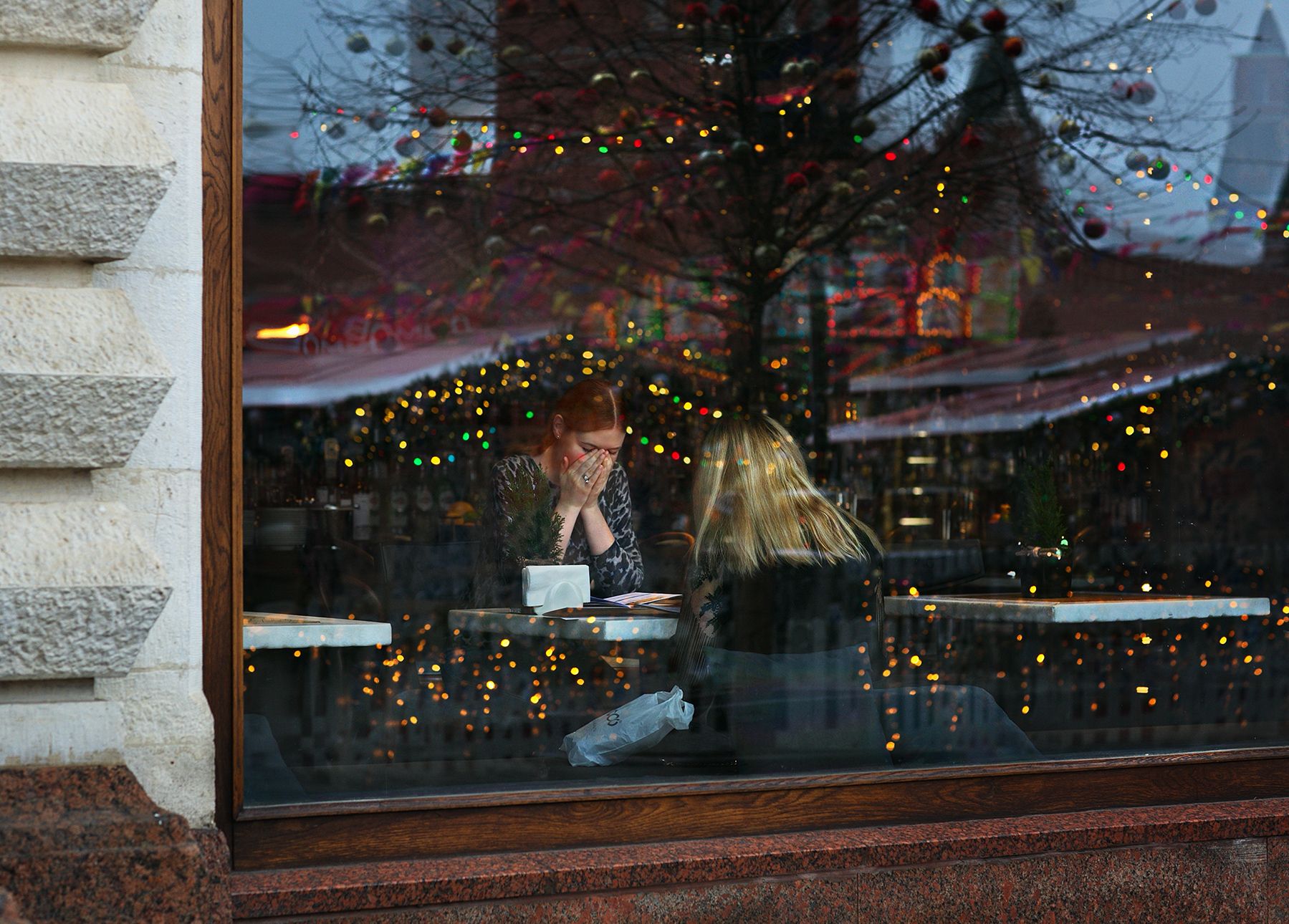 гум, кафе, девушки, стрит фото, красная площадь, Vera Trandina