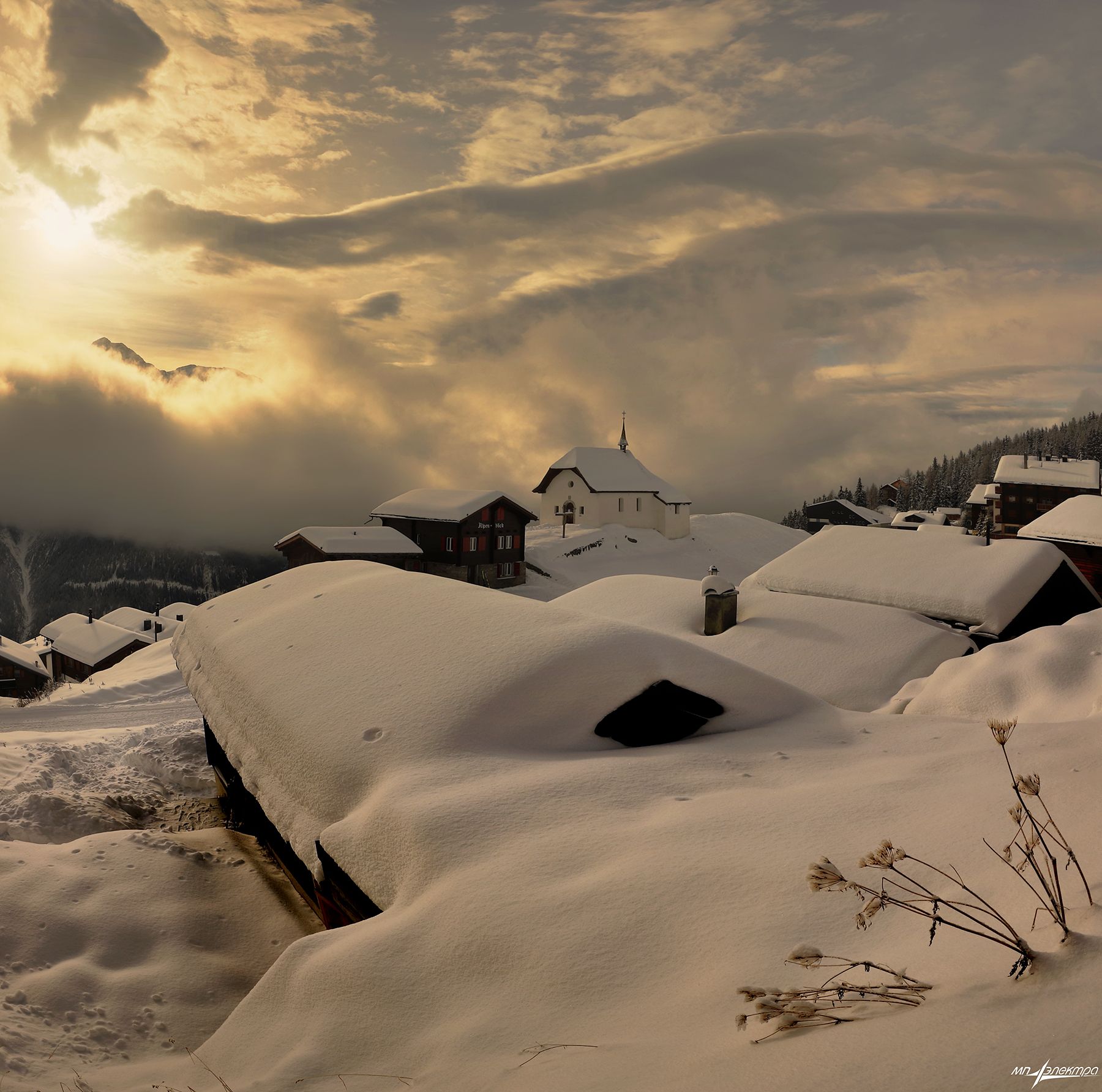 swiss,bettmeralp,зима, Матвеев Николай