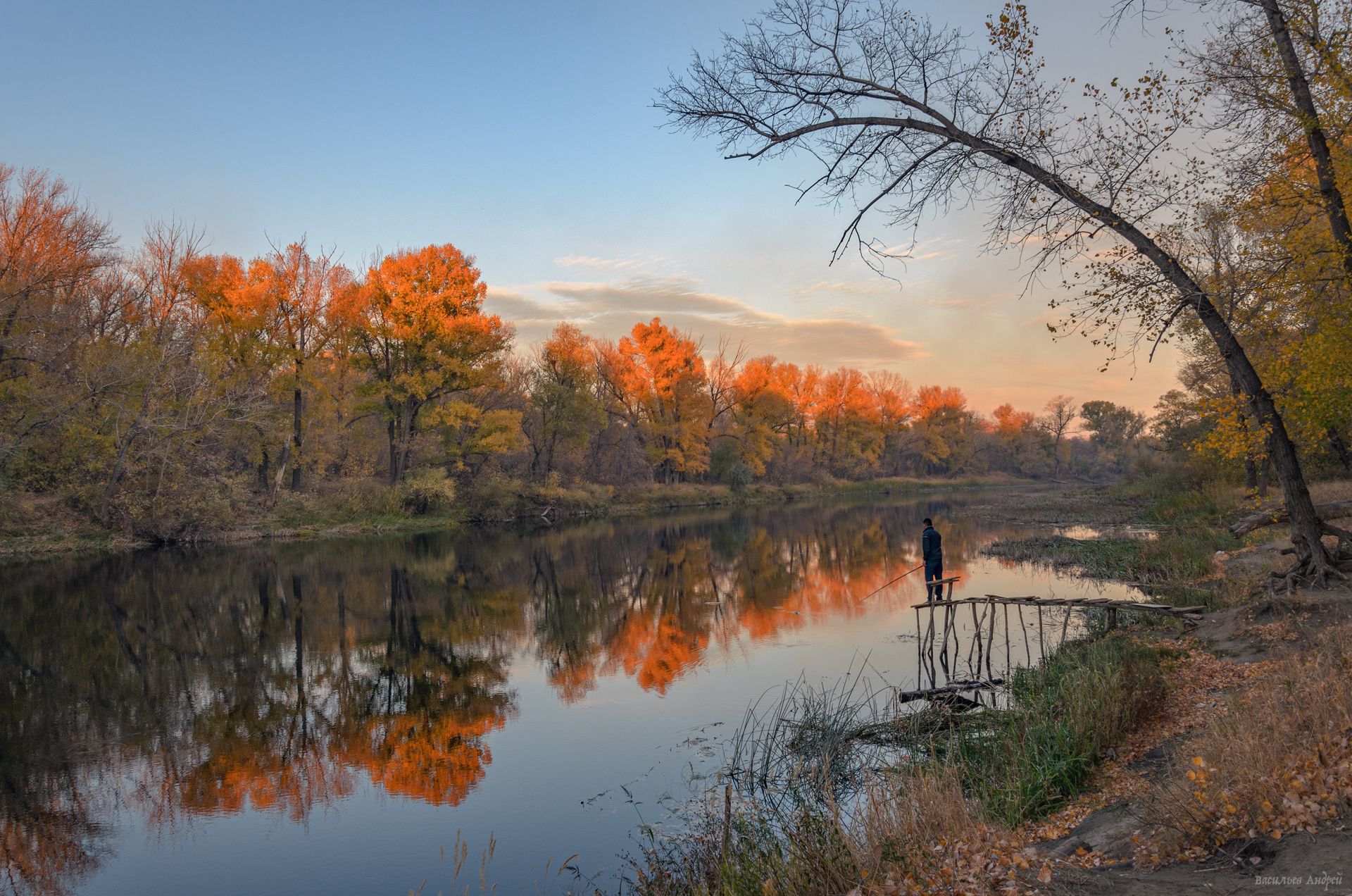 река урал, орск, осень, природа, Vasilyev Andrey