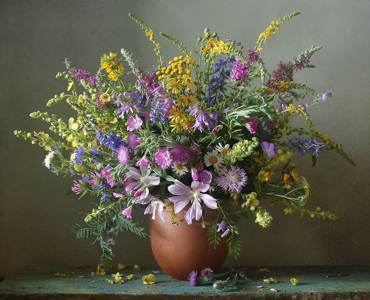 Полевые цветы… Полевые…. Фотограф Марина Филатова