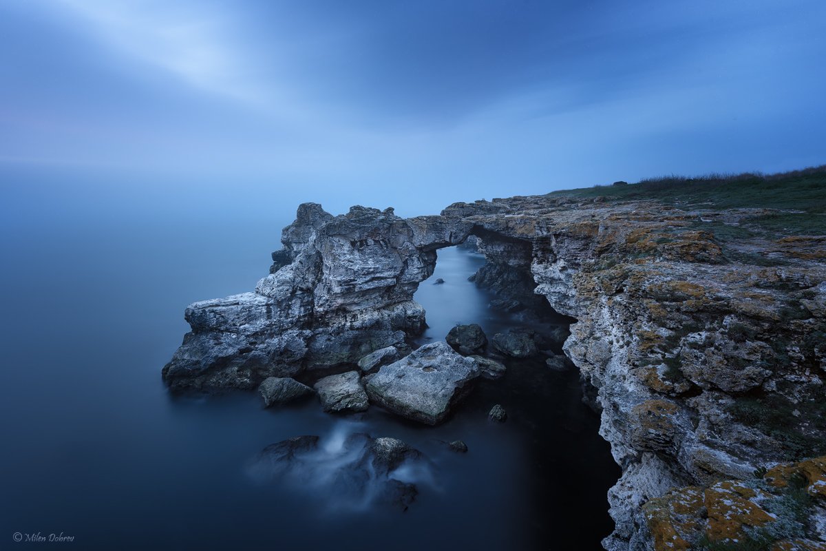 Seascape, Bulgaria, rock formation, Милен Добрев