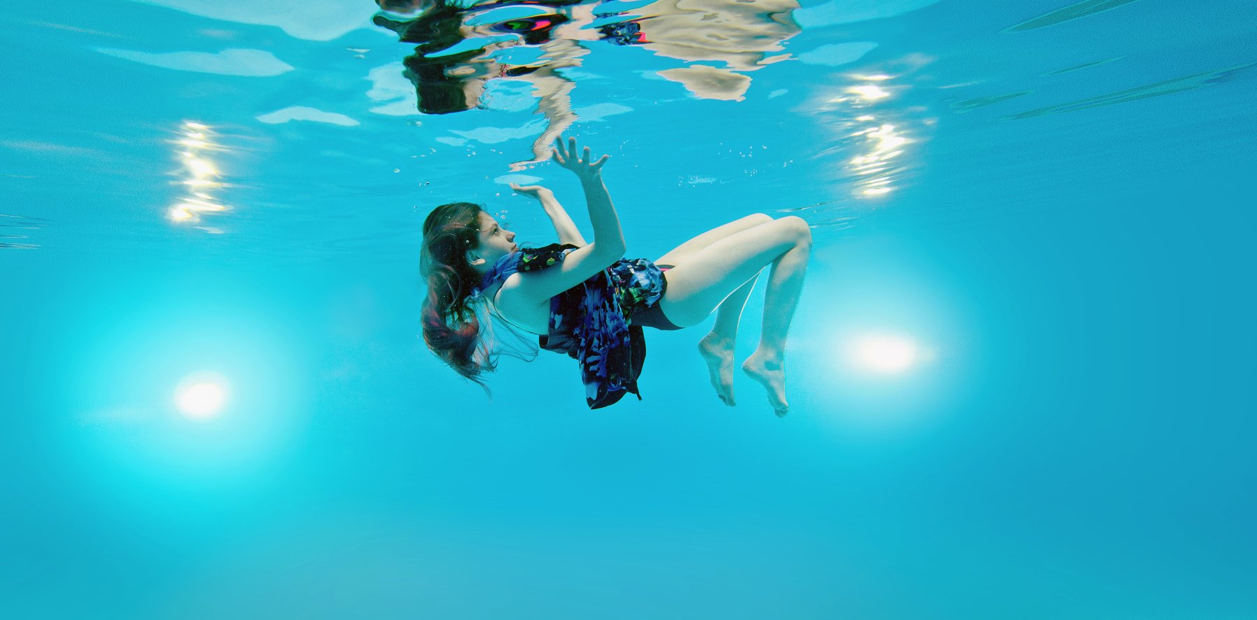 водой, Невесомость, Отражение, под, Подводная съемка, Подводная фотография, Владимир Яковенко