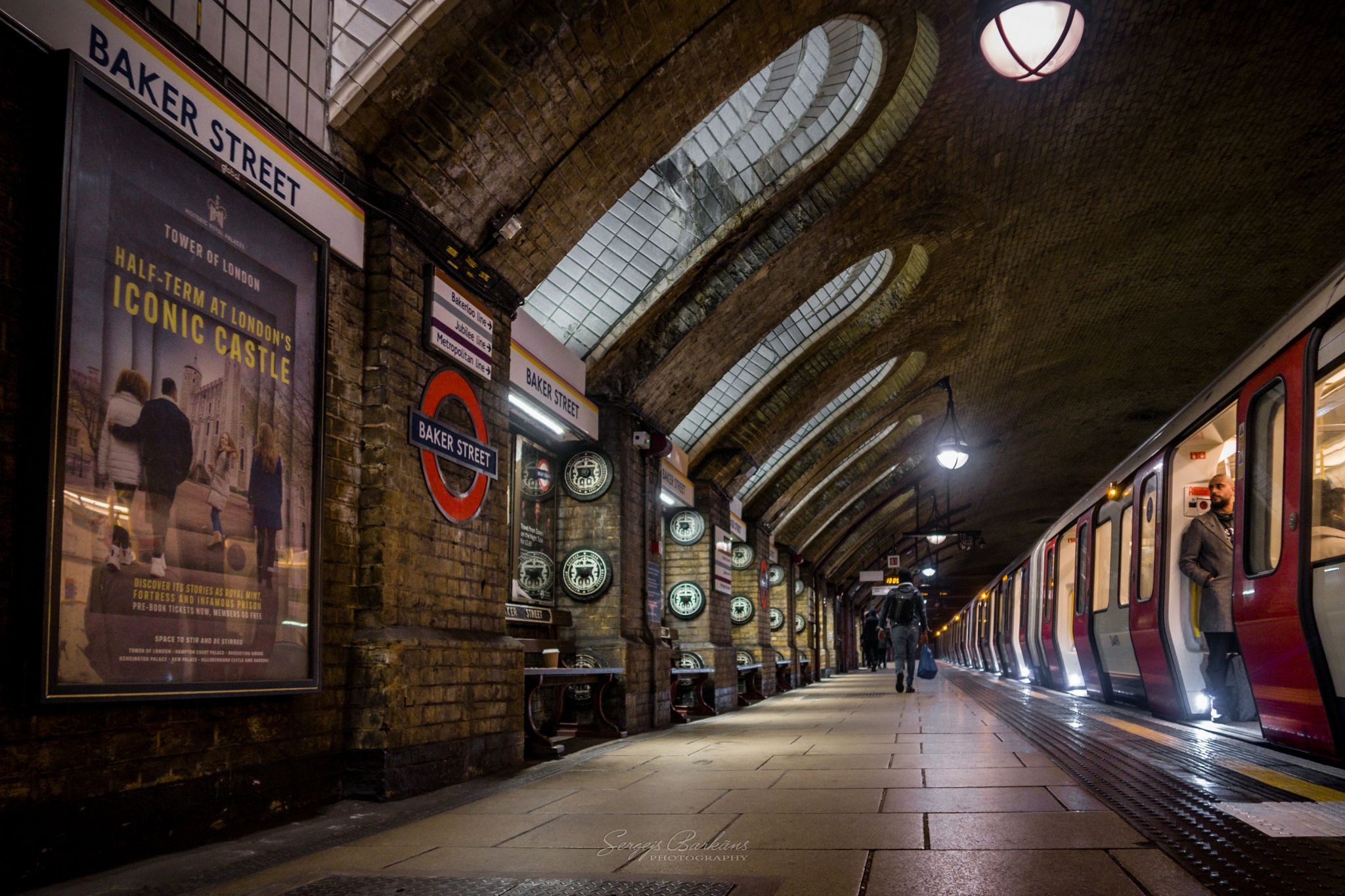 #london #underground #england #station #subway #perspective, Sergejs Barkans