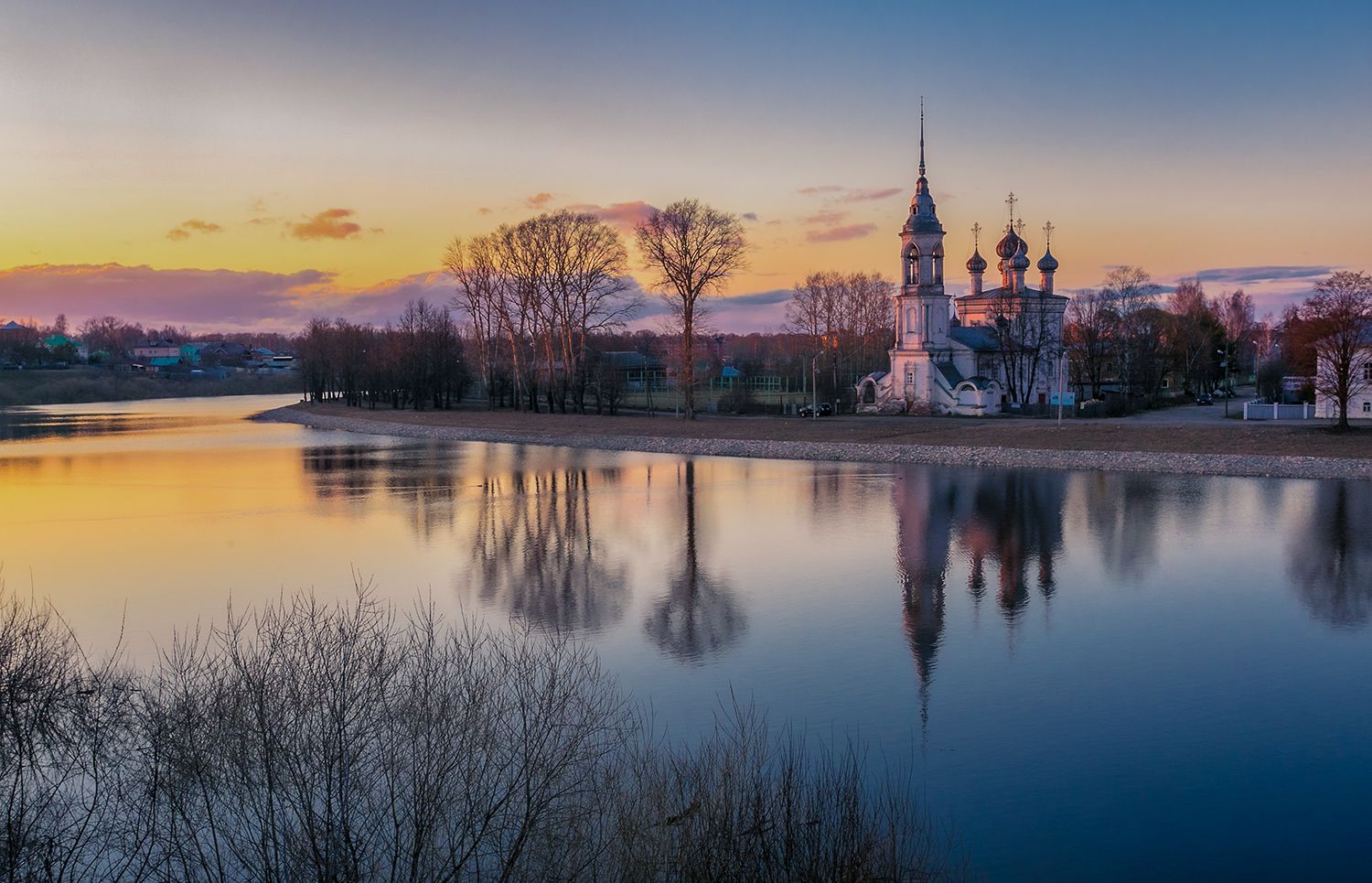 церковь, храм, весна, вологда, река, Наталия Колтакова