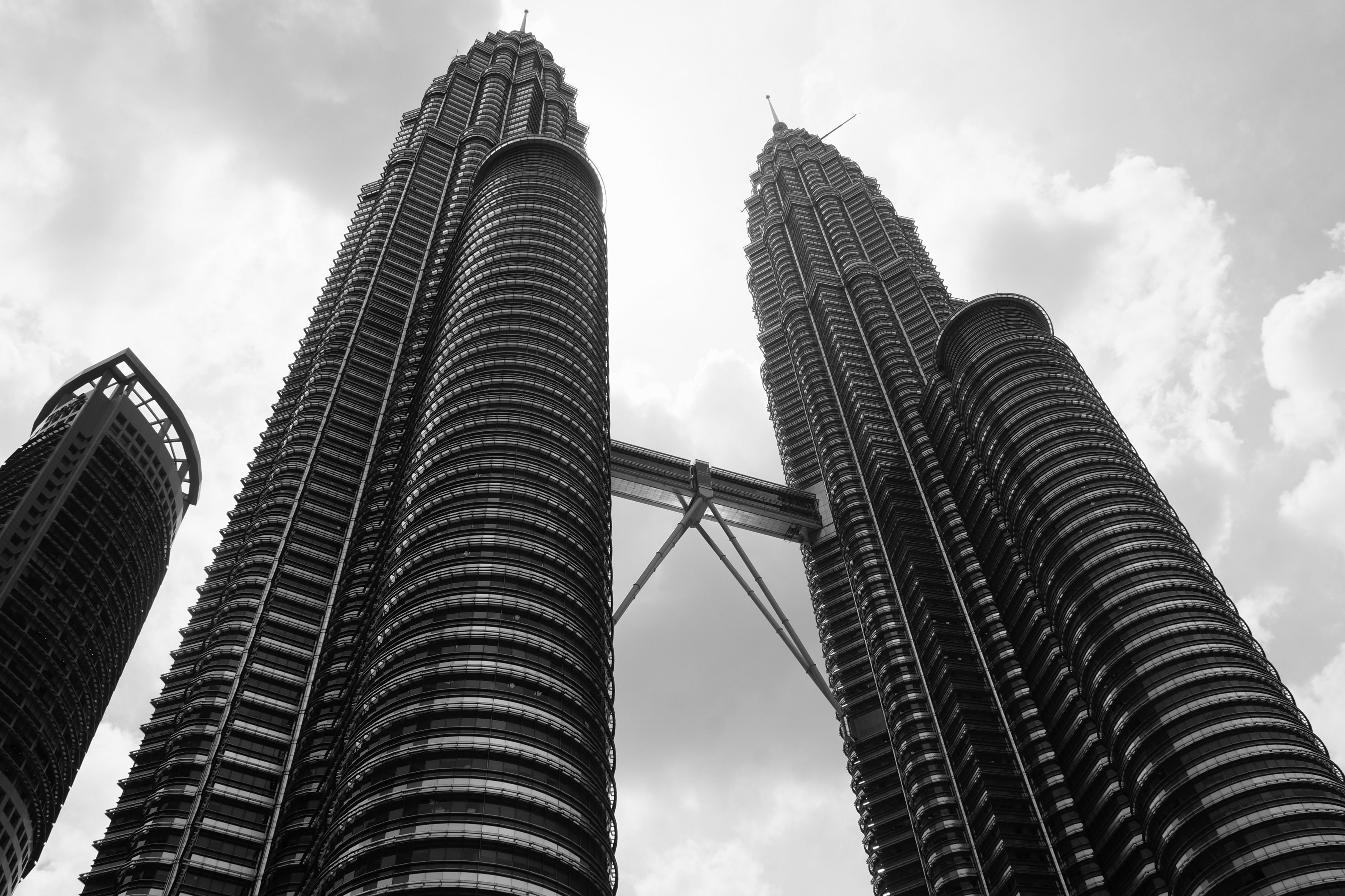 city, tower, architecture, height, skyscraper, symbol, gemini, sky, perspective,  Сергей Андреевич