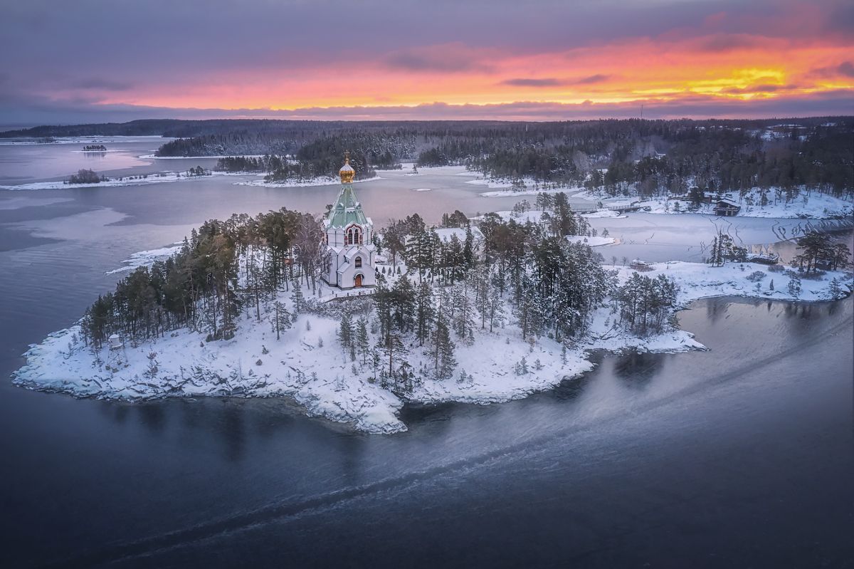 Валаам в октябре фото