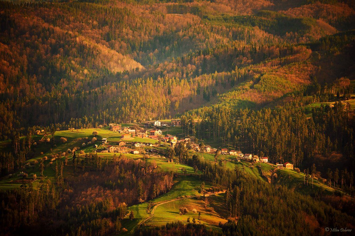 bulgaria, landscape, rhodope, forest, village, Милен Добрев