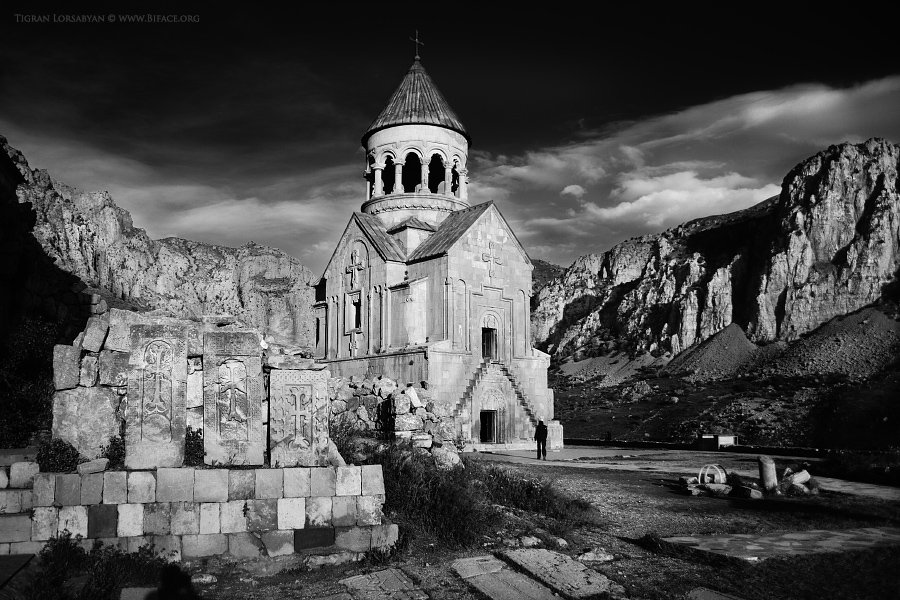 Armenia, Black & white, Landscape, Noravank, Тигран Лорсабян