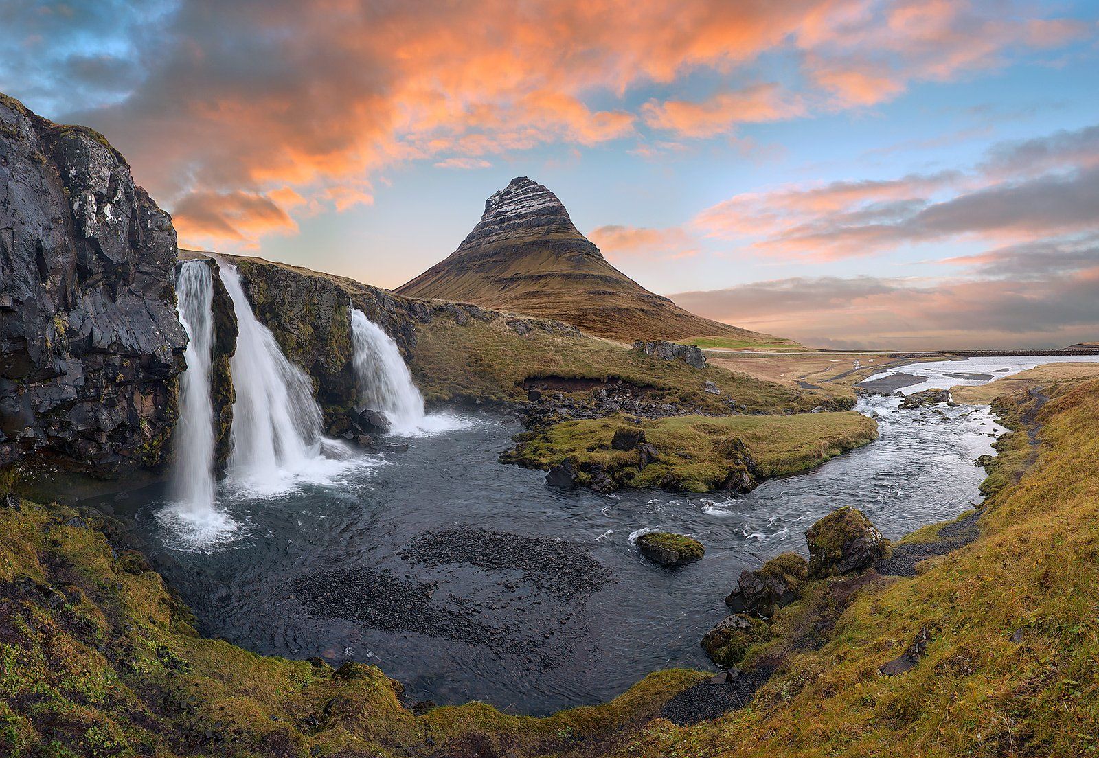 iceland, водопады, исландия, рассвет, Сергей Алещенко