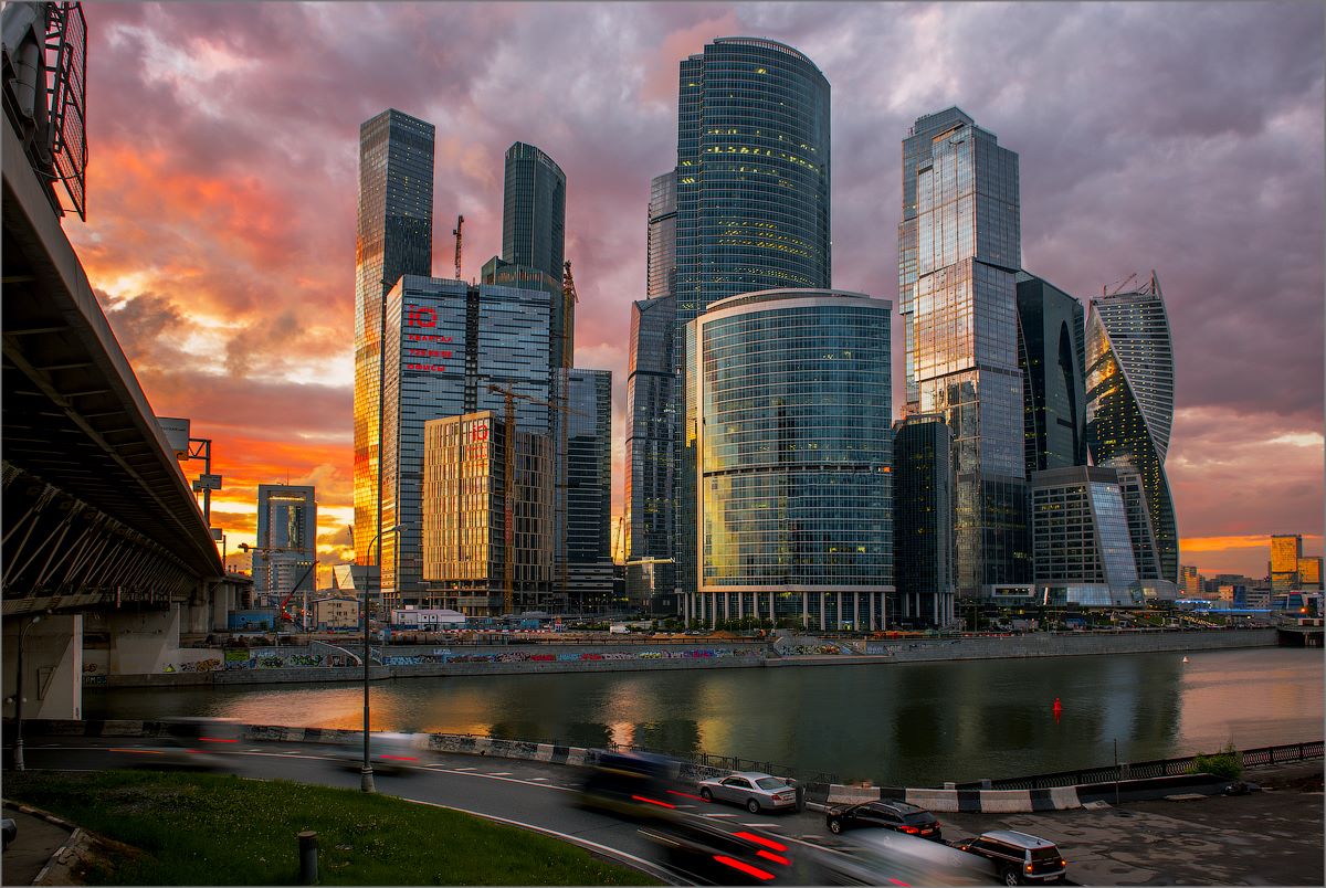russia, moscow, city, sunset, , Elena Petrova