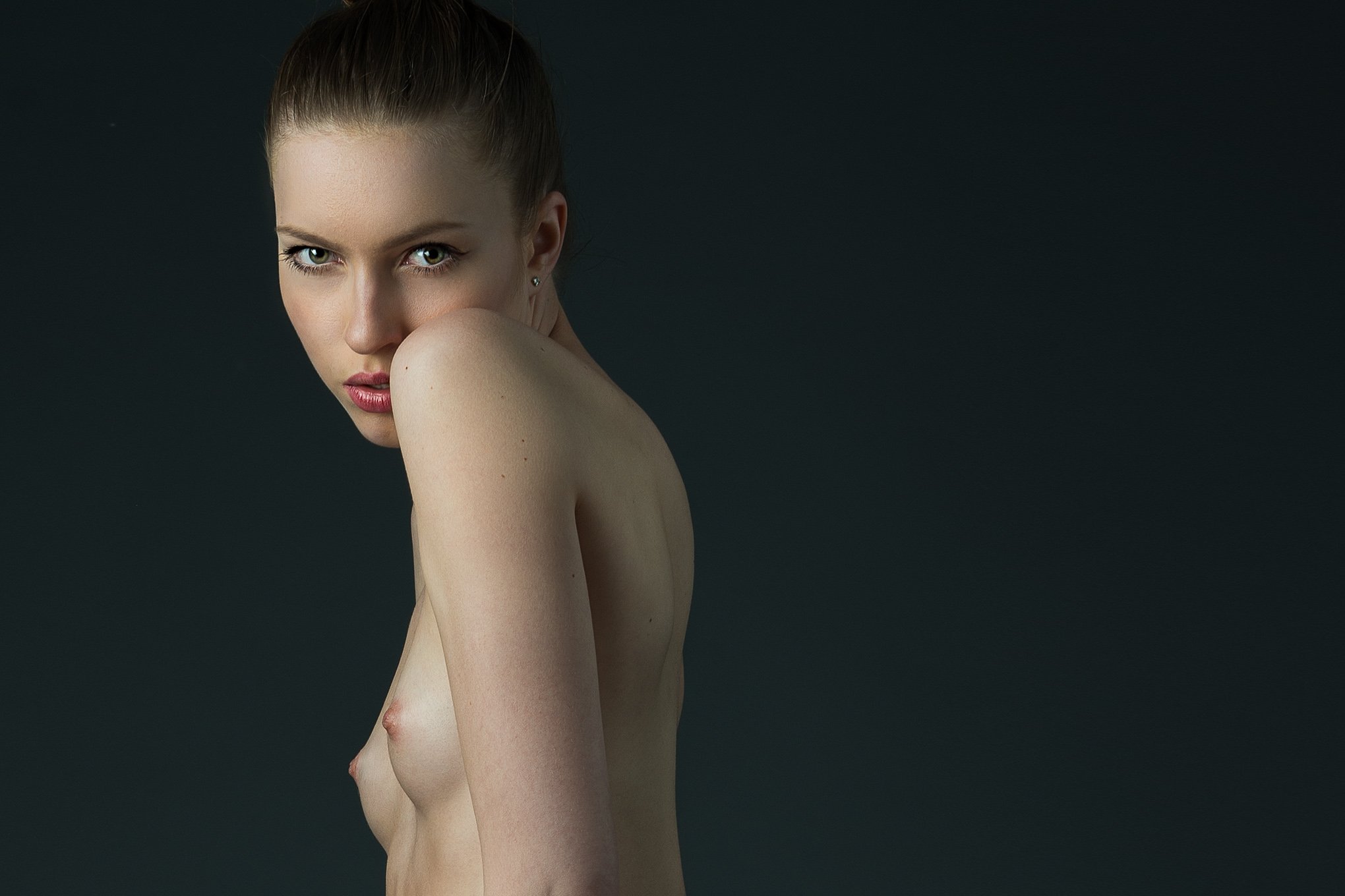 nude, naked girl, modesty, Foto Pin, Aurimas Valevičius