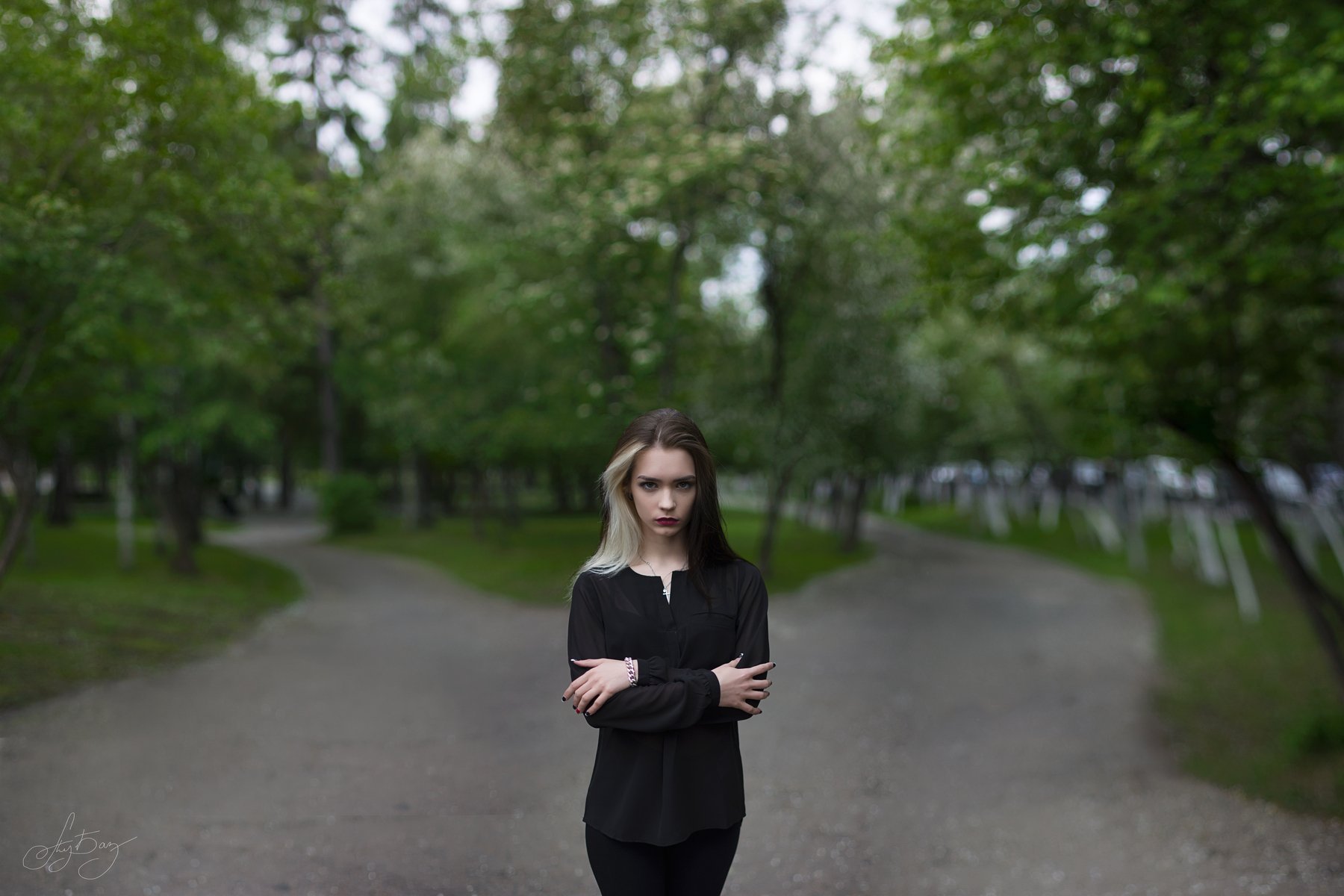 tree, girl, russia, russian girl, photo, photography, Базенко Александр