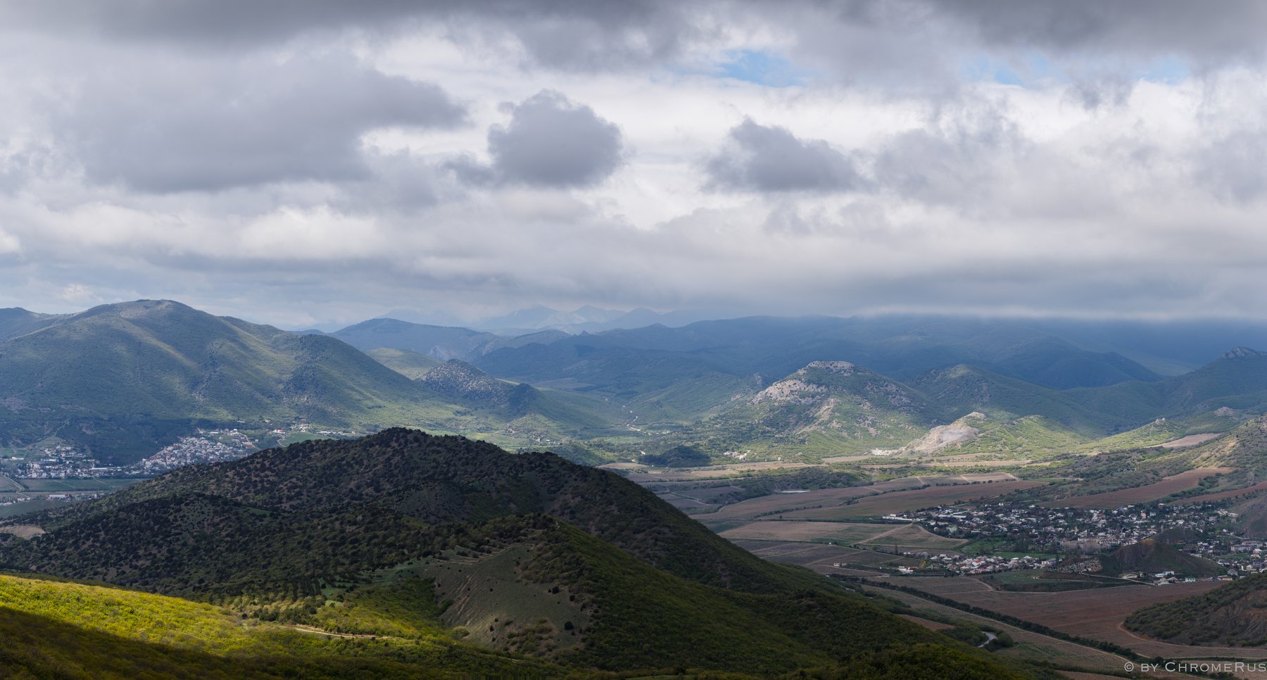 крым, горы, гора, canon, небо, облака, токлук, хребет , Олег