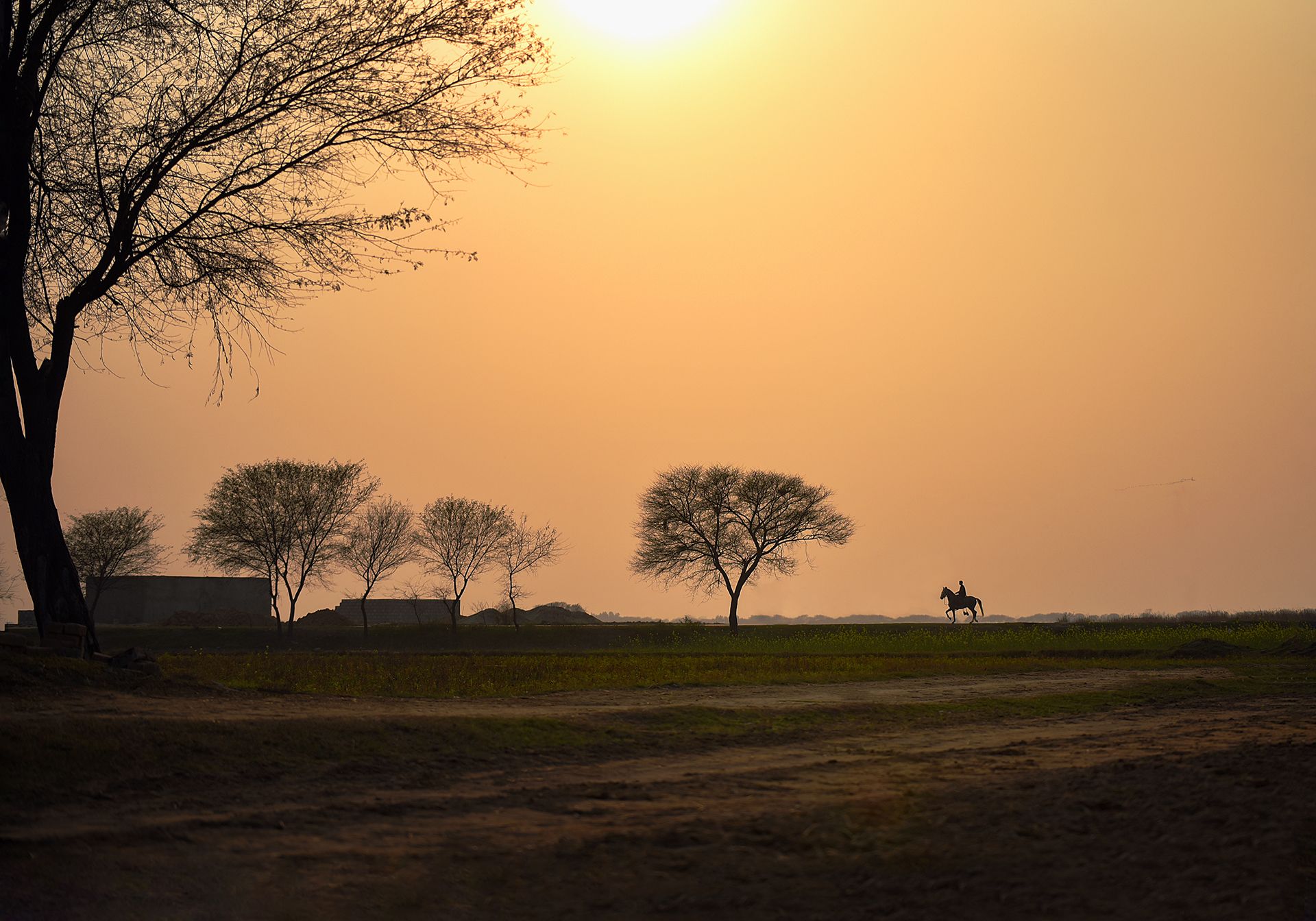 #travel #horse #rider #sunset #colors, Zaheer Abbas