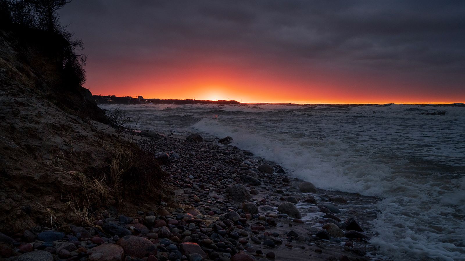 калининград, балтийское море, закат, Popoff Dmitry