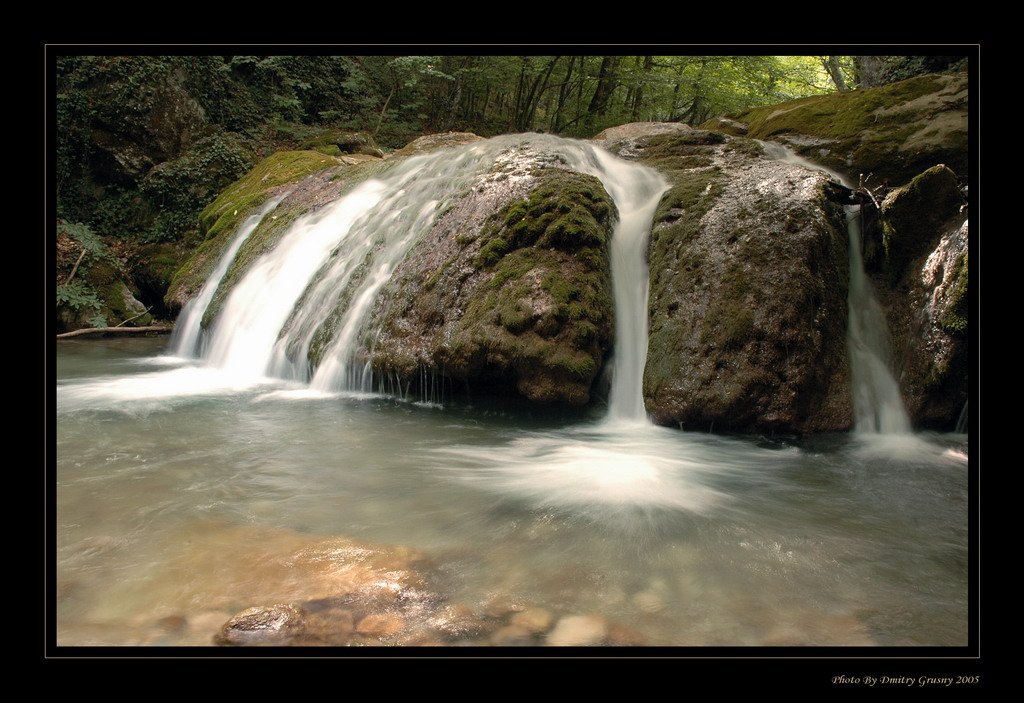 крым, водопад, вода, Дмитрий Г.