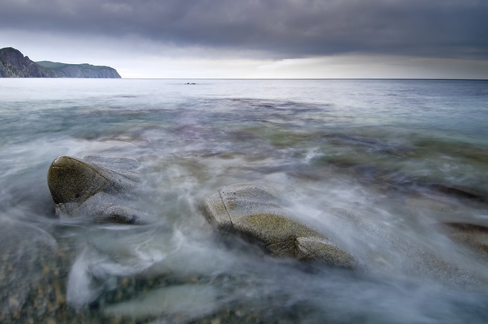 море , вода, камень, берег, приморье, пейза, Danil Husainov
