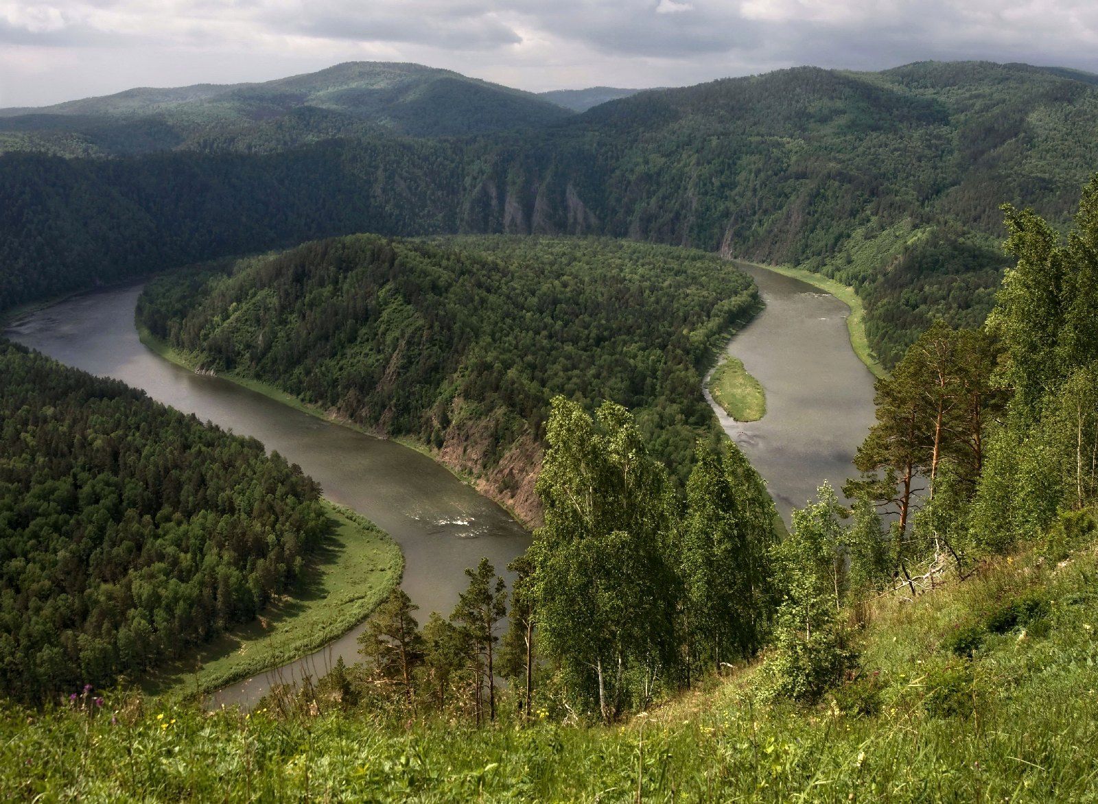 Манская петля Красноярский край река