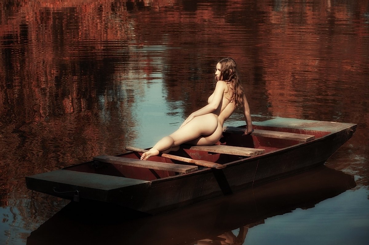 Autumn, Color, Erotica, Female, Model, Naked, Nude, Sensuality, Woman, Lajos Csáki