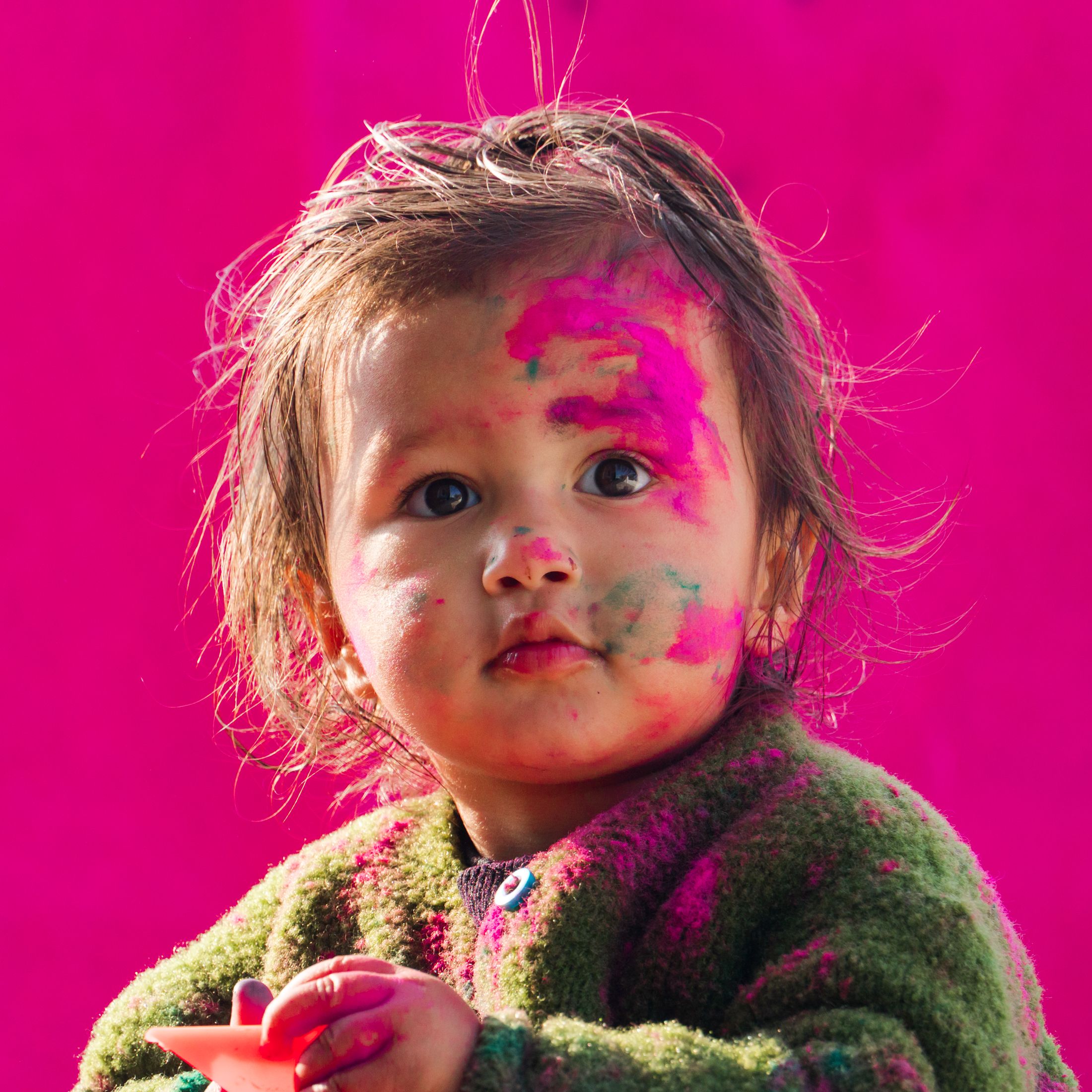 #holi #colors #India #portrait #kids #festival , Digvijay singh Janoti