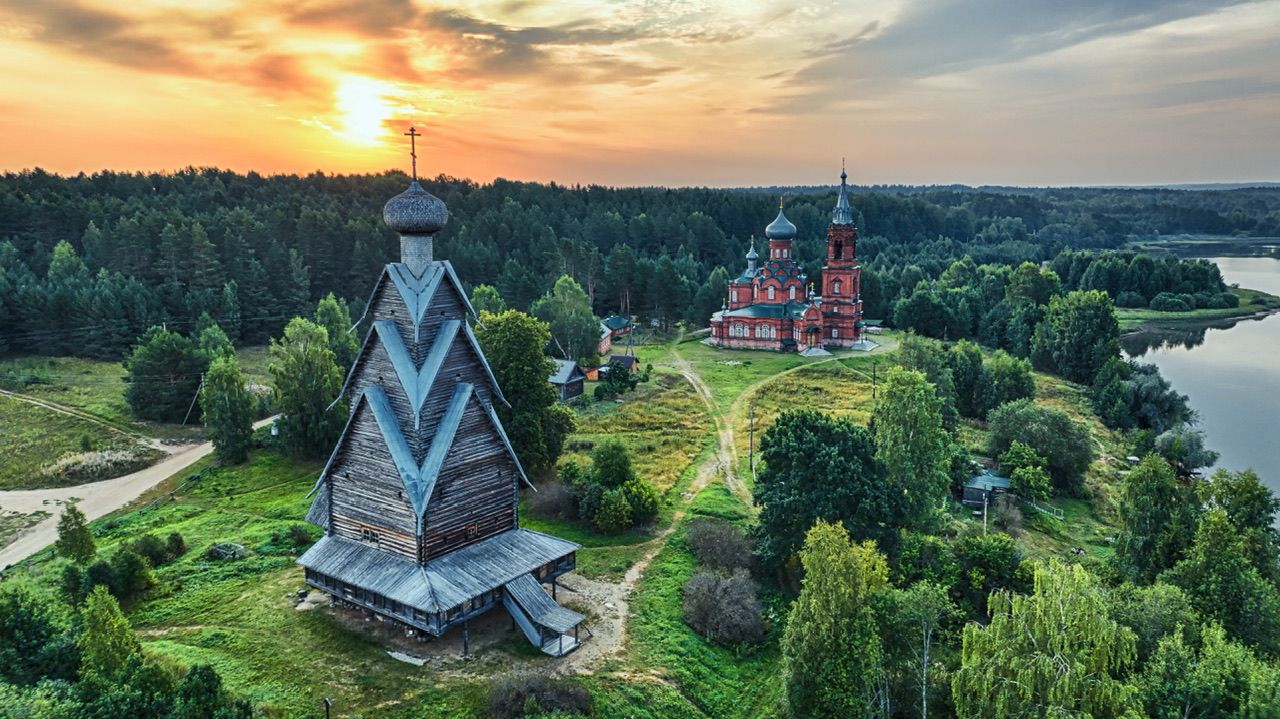 ширков погост, храм, деревянное зодчество, Владислав Саморуков