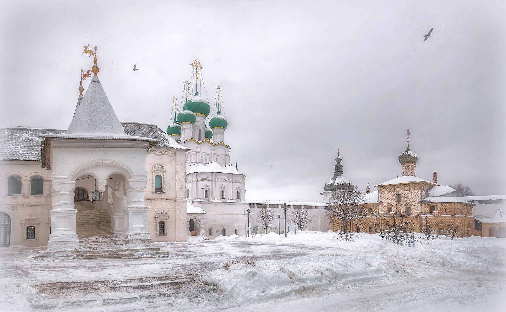 кремль, храмы, купола, церкви, Сергей Аникин